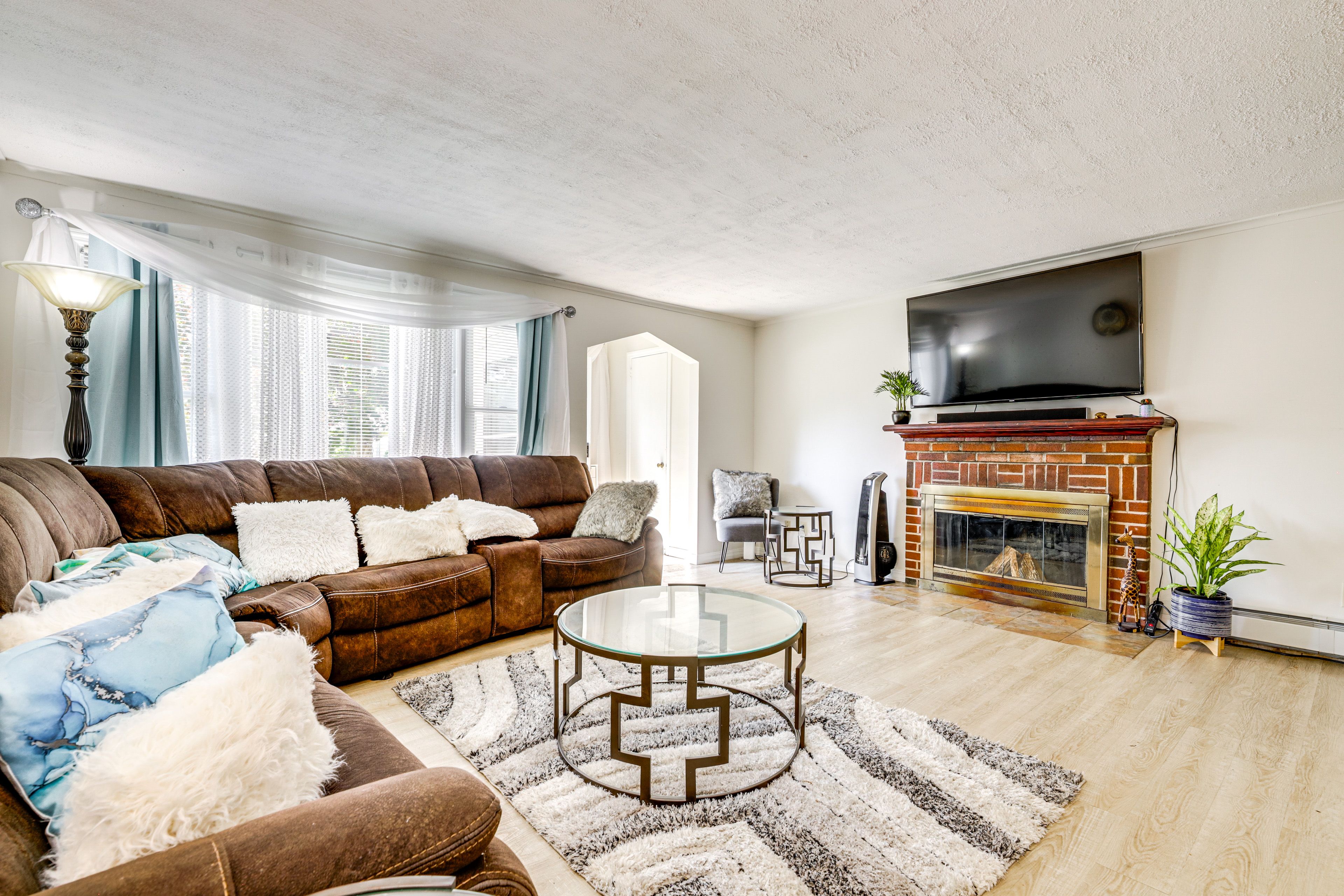 Living Room | Smart TV | Single-Story Home