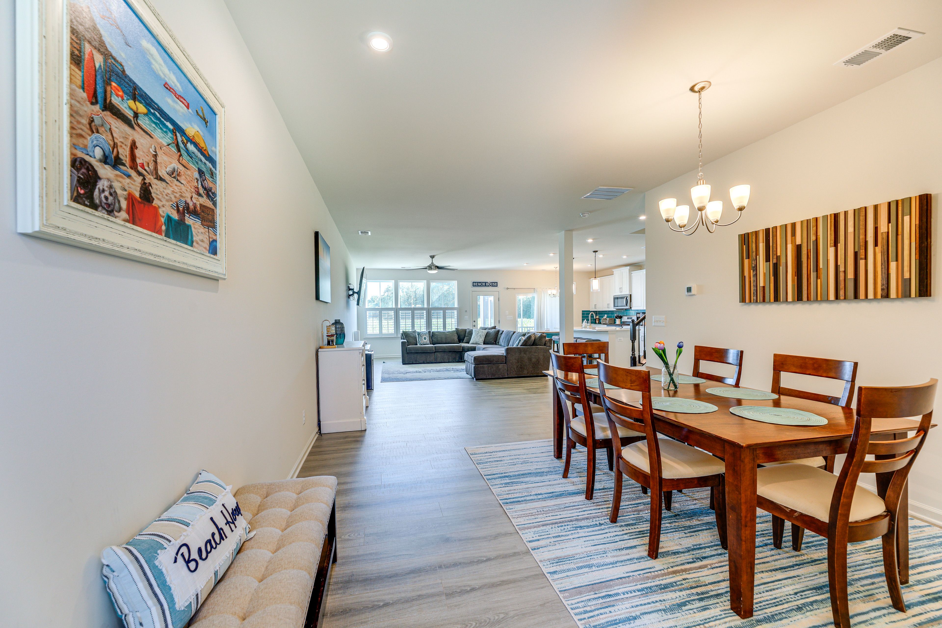 Dining Area | Dishware & Flatware | 1st Floor
