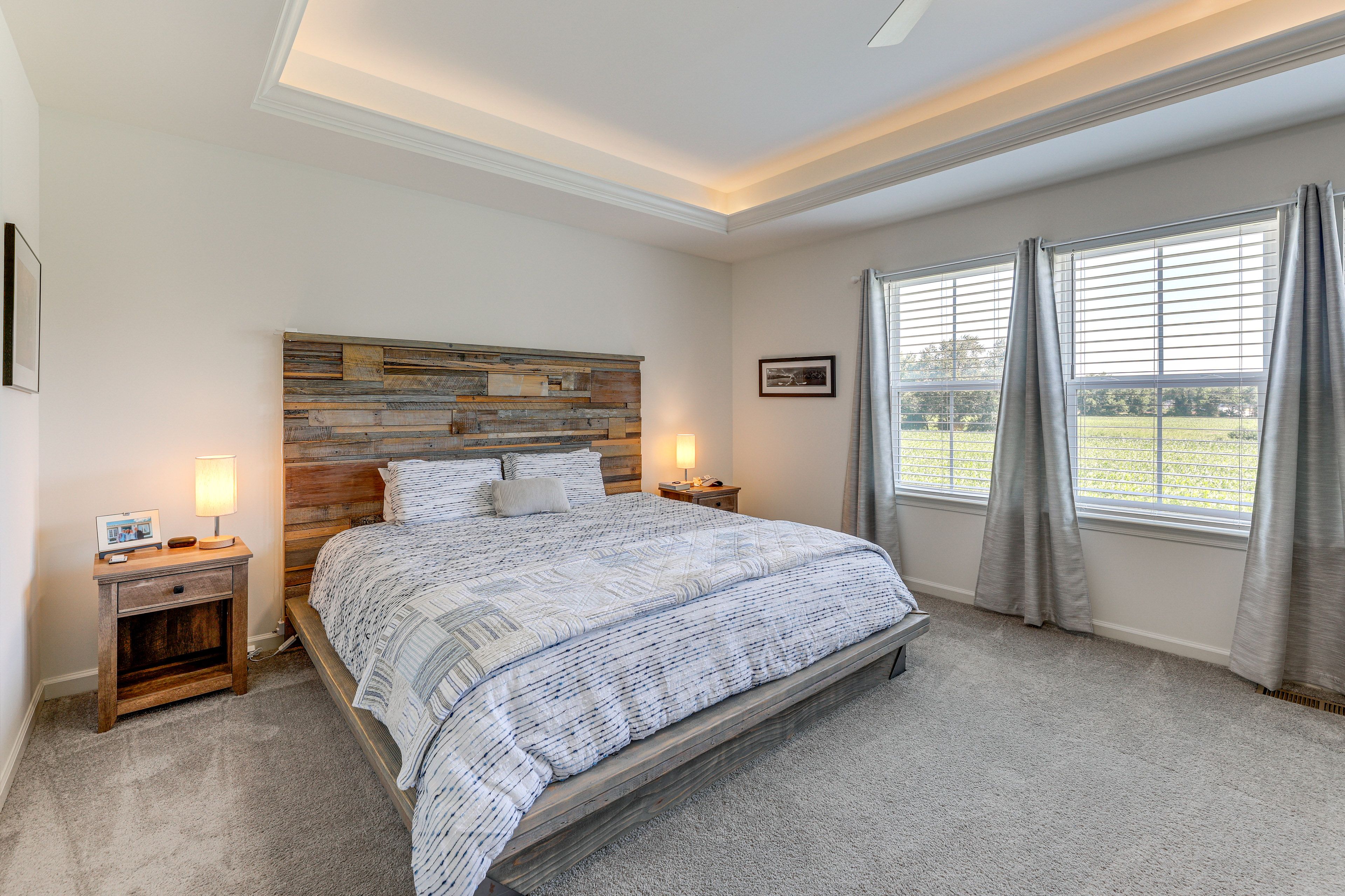 Bedroom 1 | King Bed | Linens | Walk-In Closet | 2nd Floor