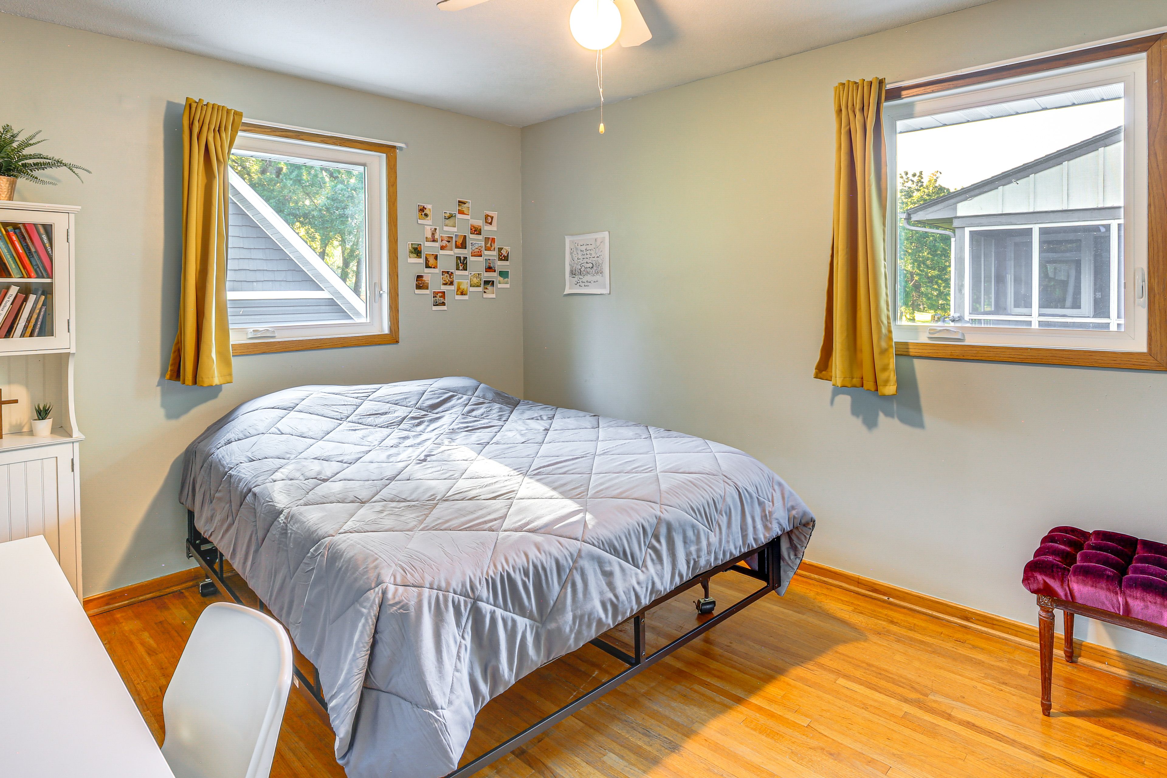 Bedroom 2 | Main Floor | King Bed | Desk Workspace