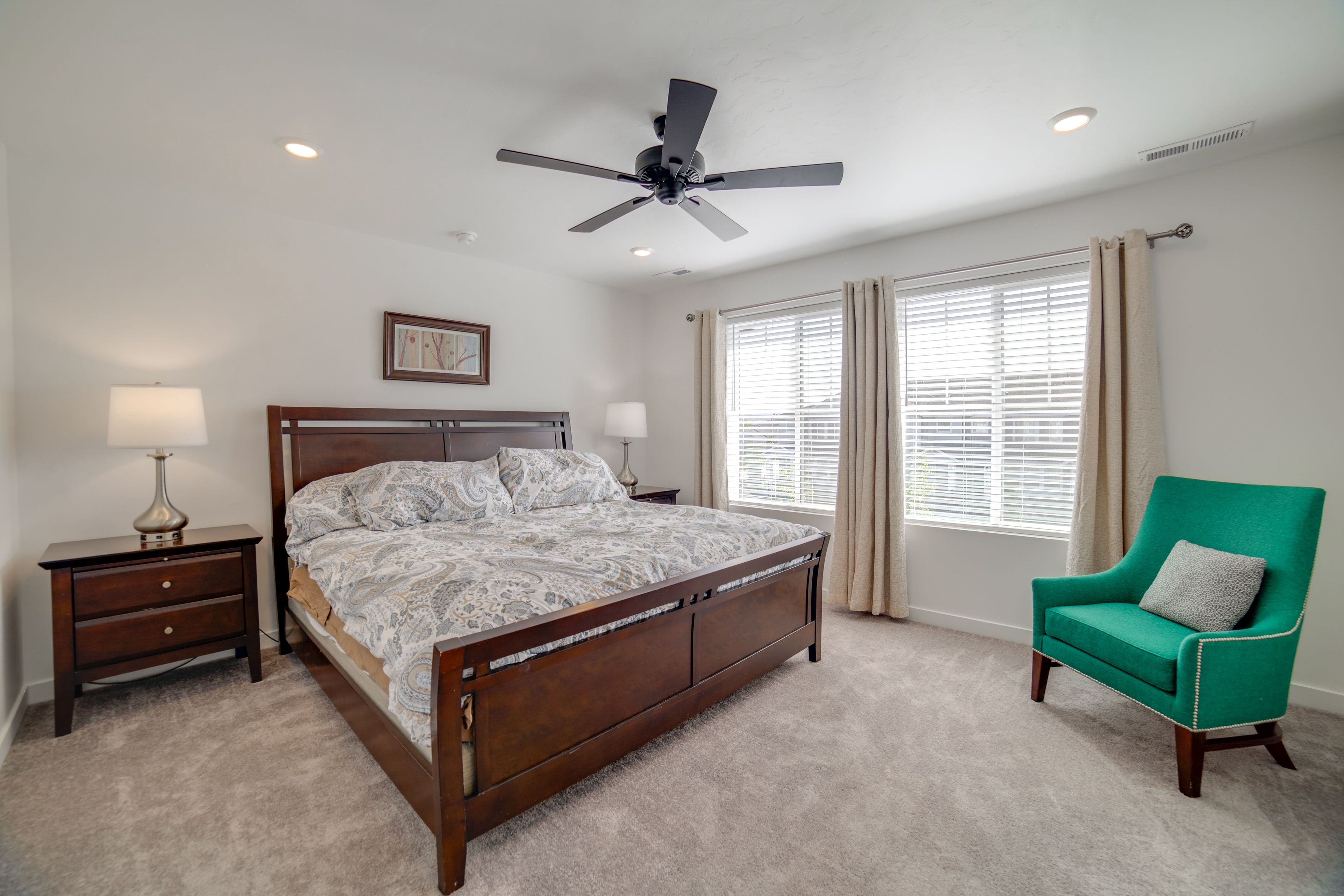 Bedroom 1 | 2nd Floor | King Bed | Linens Provided