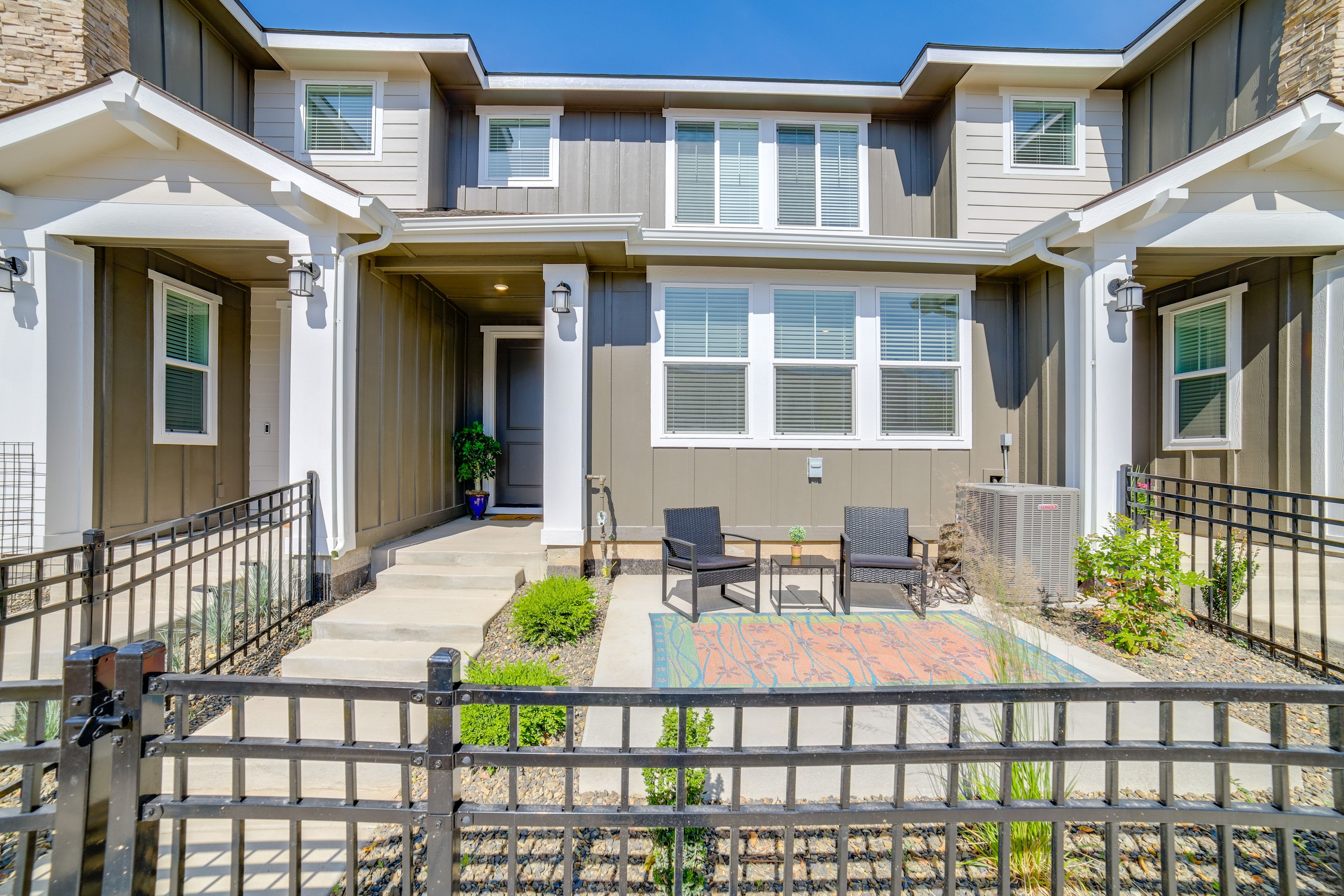 Eagle Vacation Rental | 3BR | 2.5BA | 6 Steps to Enter | 1,689 Sq Ft