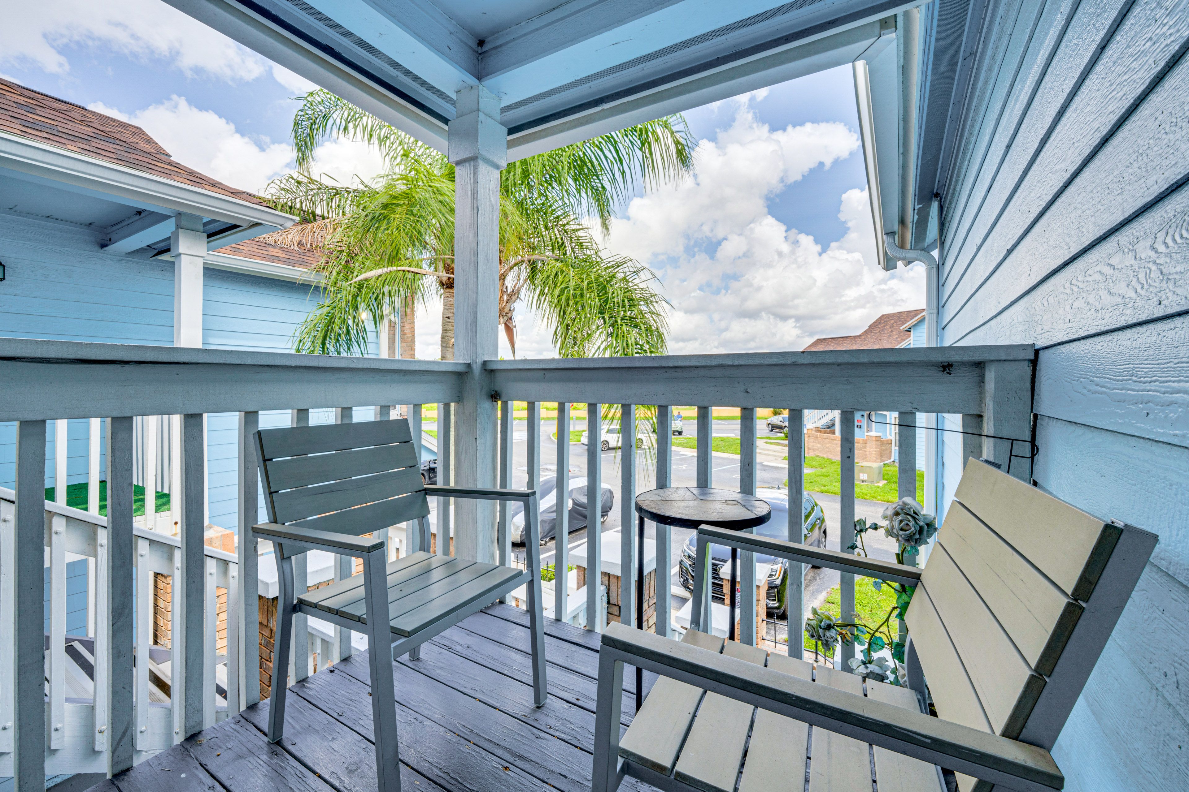 Private Balcony | Single-Story Condo