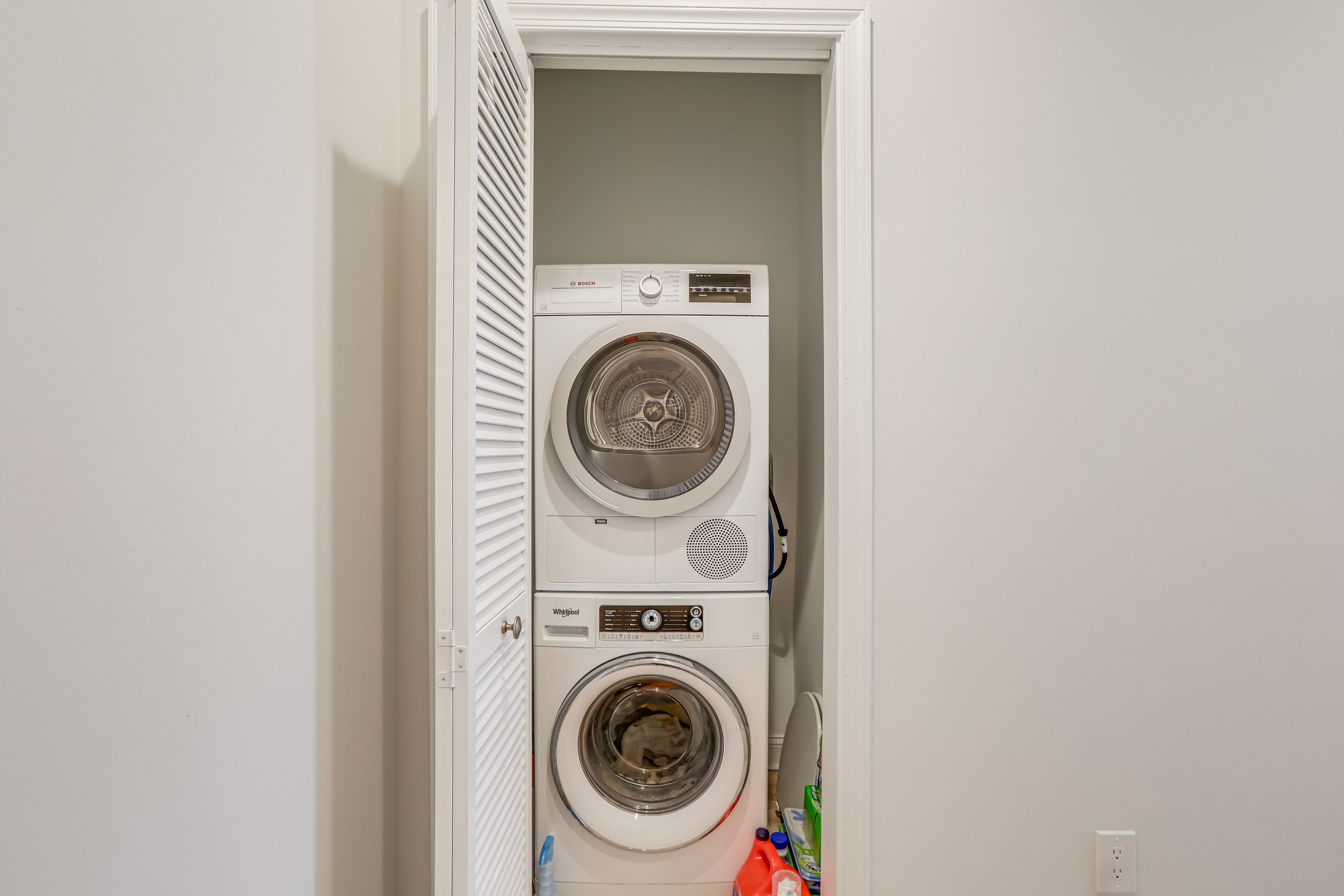 Laundry Closet | Detergent Provided | Iron/Board