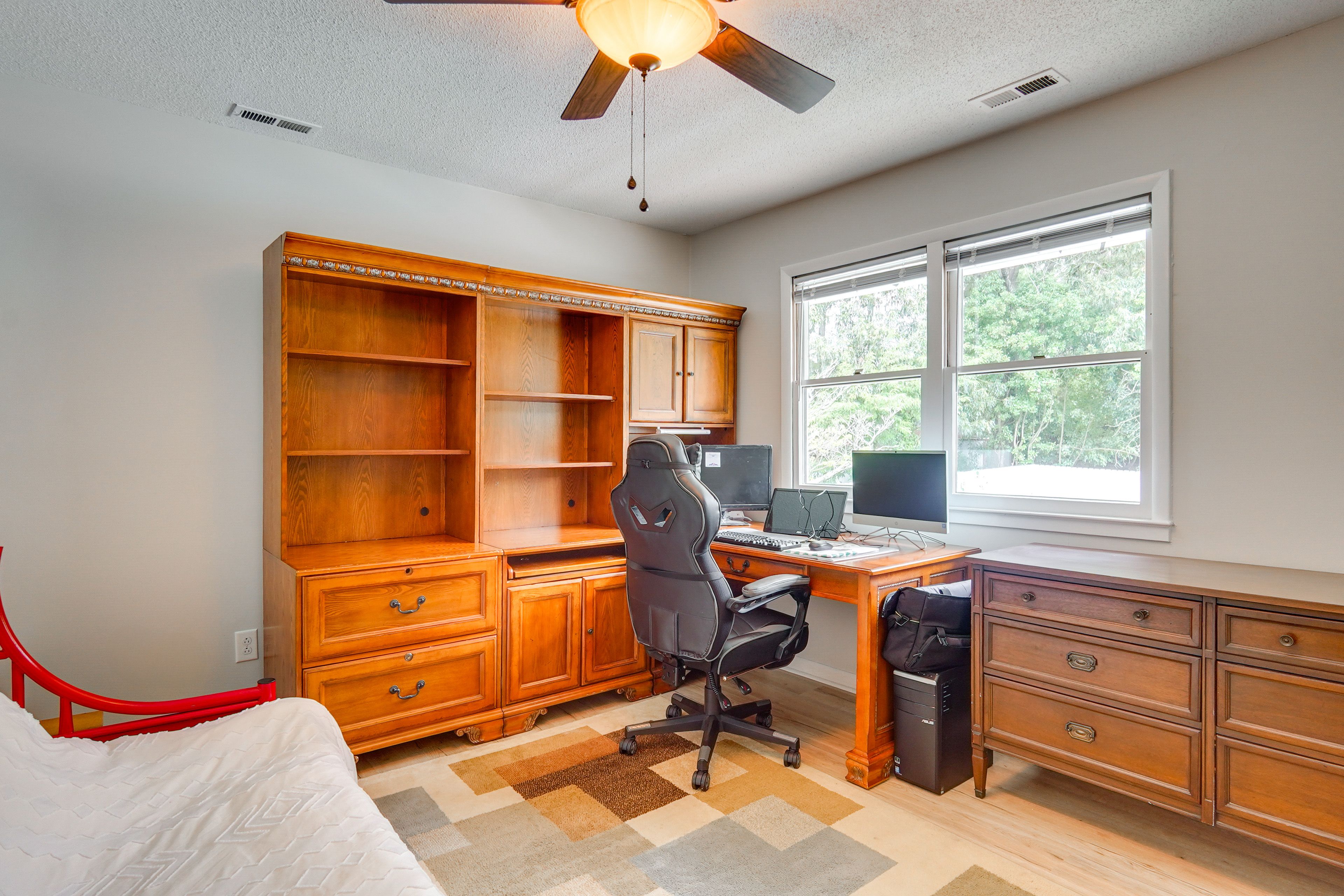 Bedroom 4 (Home Office) | 2nd Floor | Full Futon