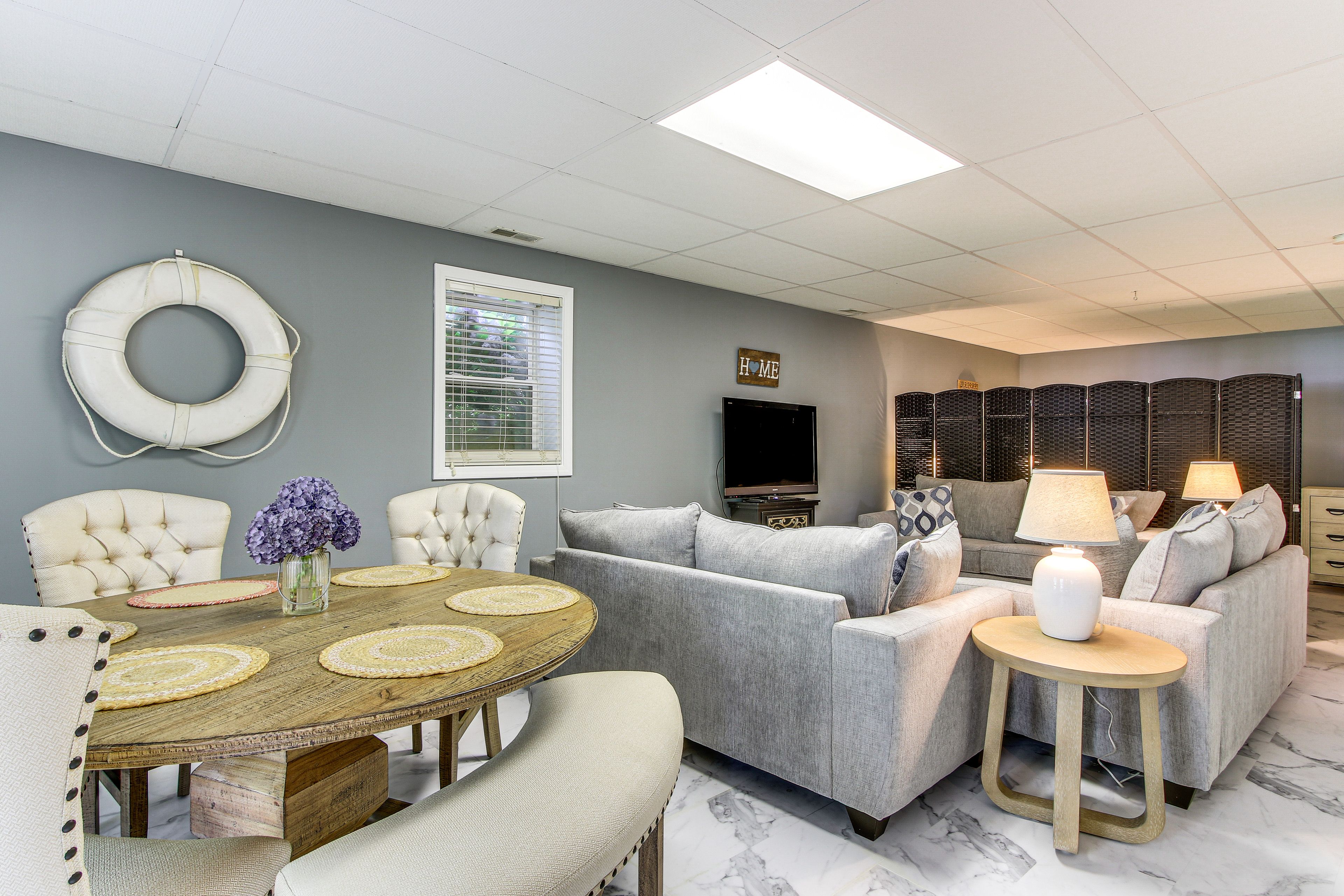 Living Room | Dining Area | Basement Level