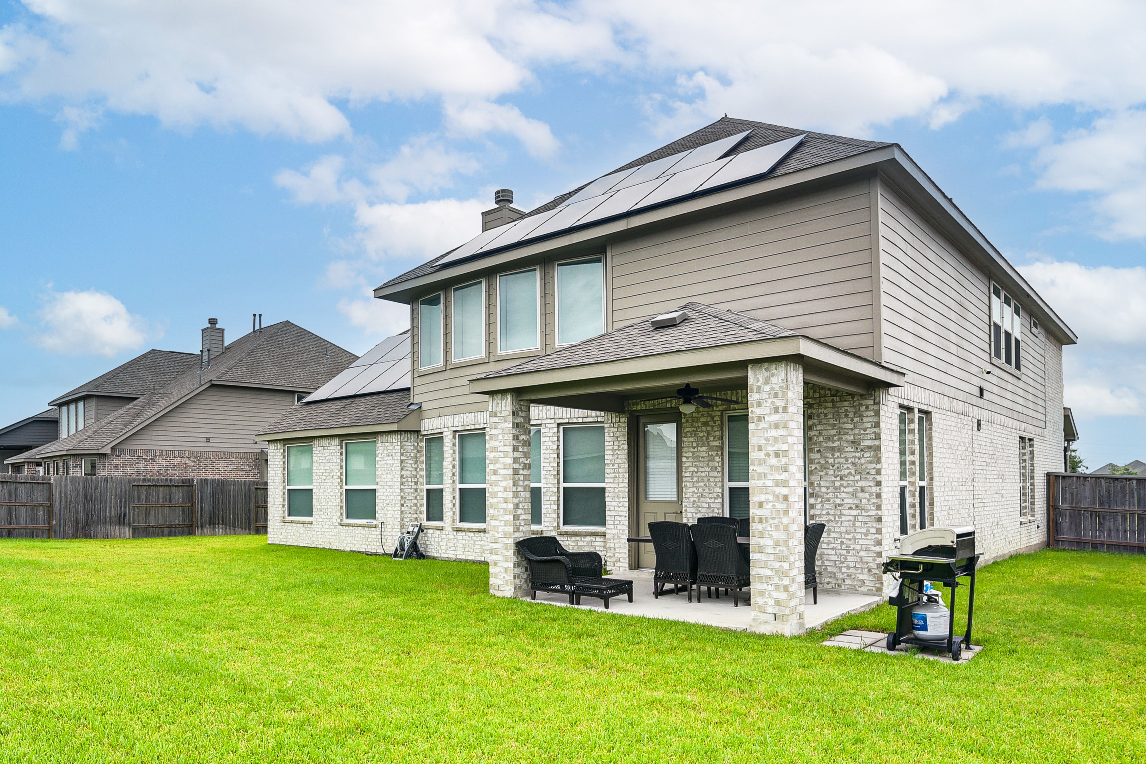 House Exterior | Fenced Backyard