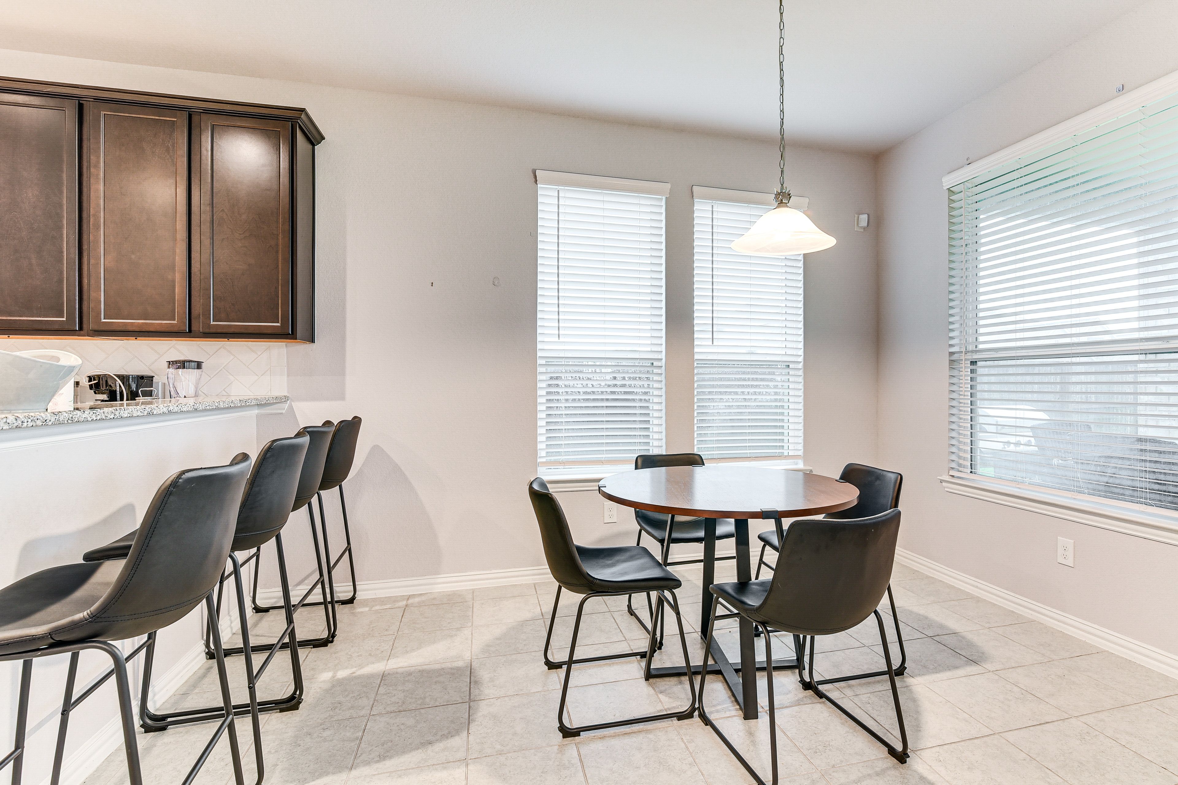 Dining Nook | Dishware/Flatware Provided | 1st Floor