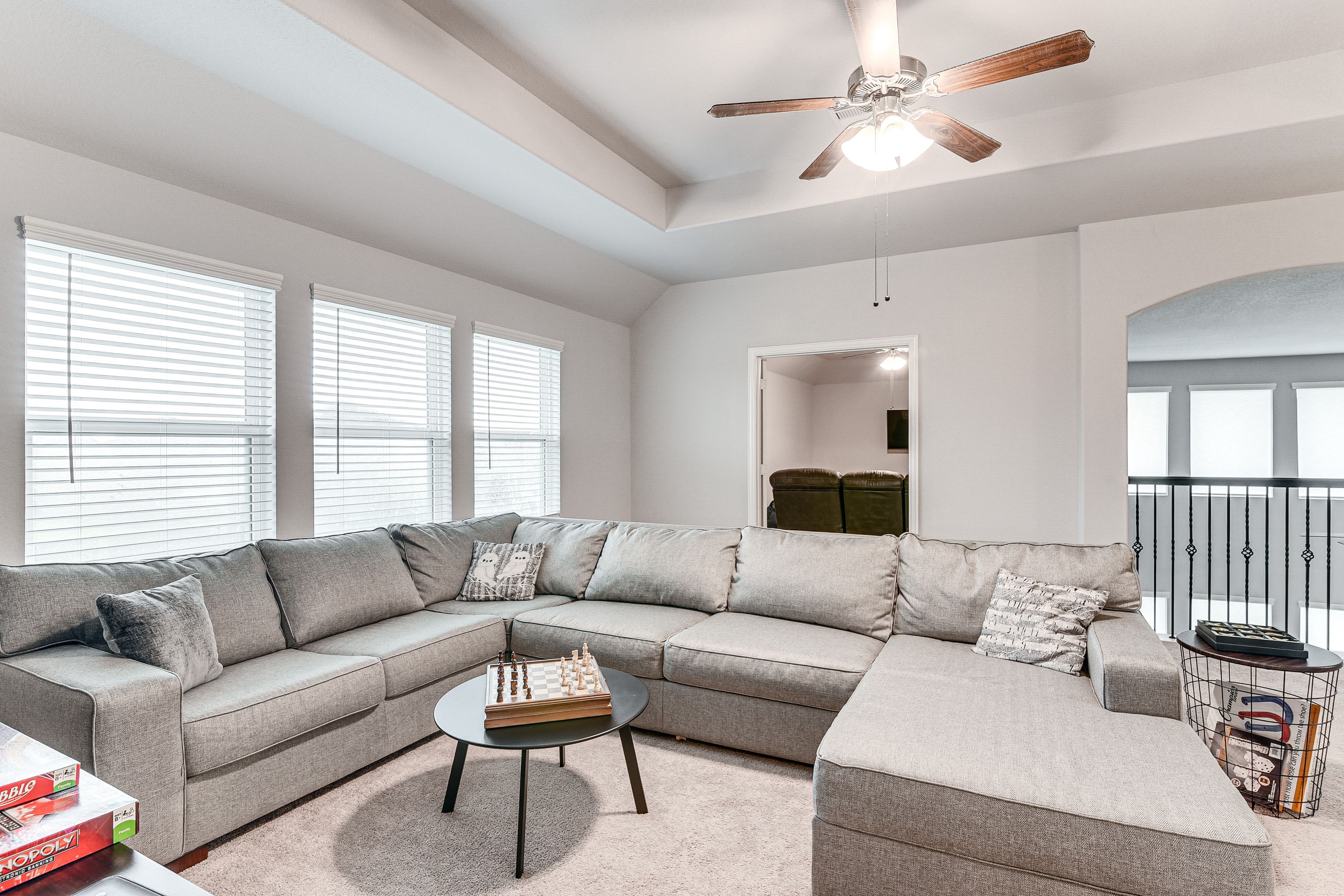 Game Room | Queen Sleeper Sofa | Smart TV | Board Games | 2nd Floor