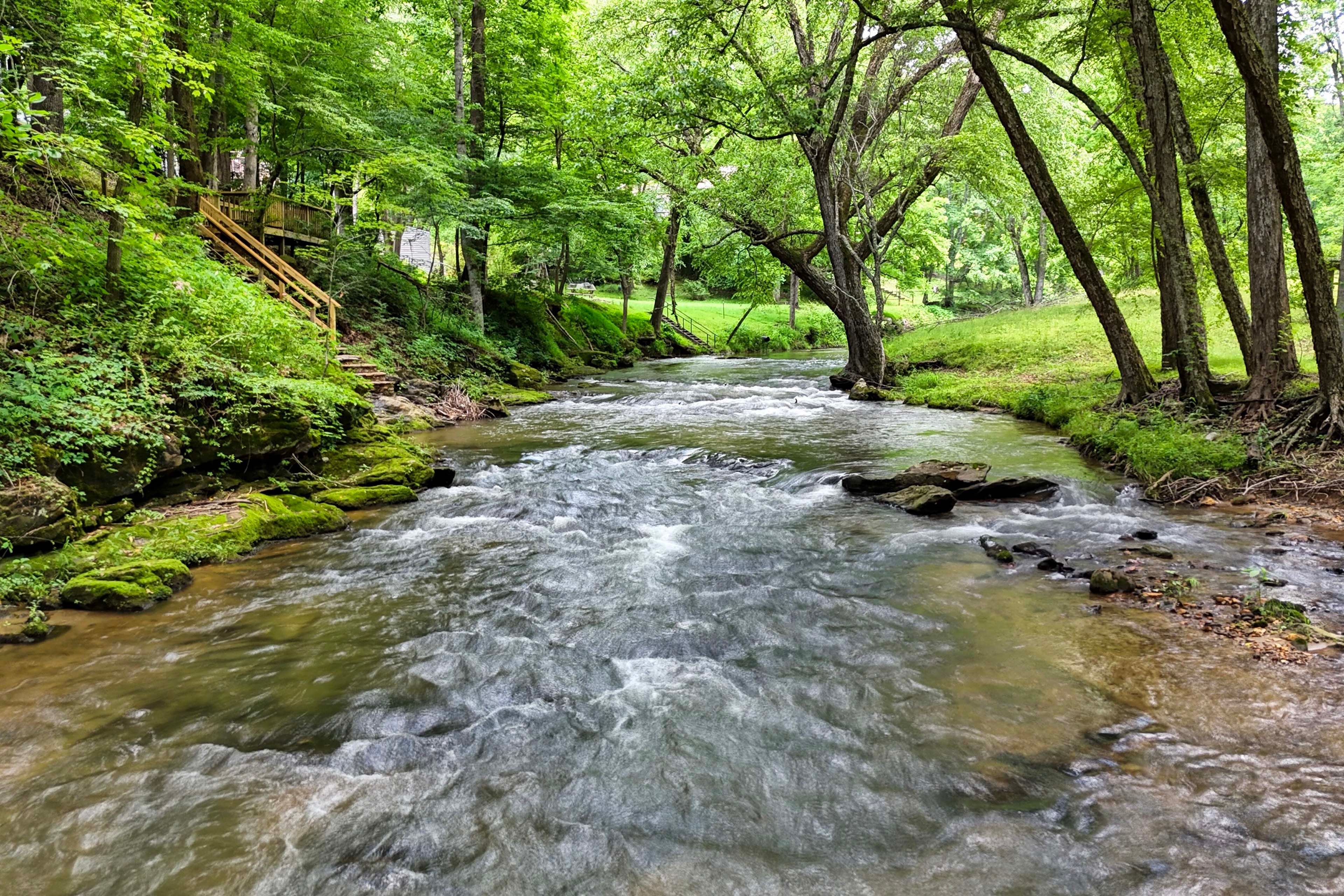 On-Site Creek Access