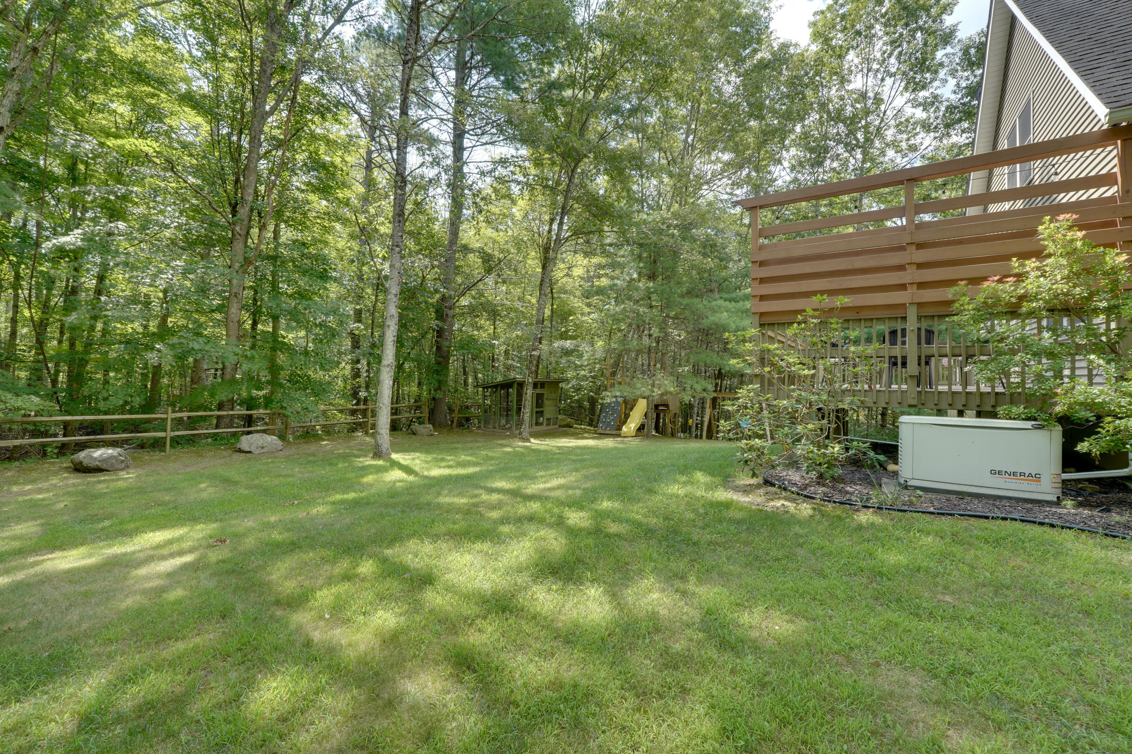 Private Backyard Area