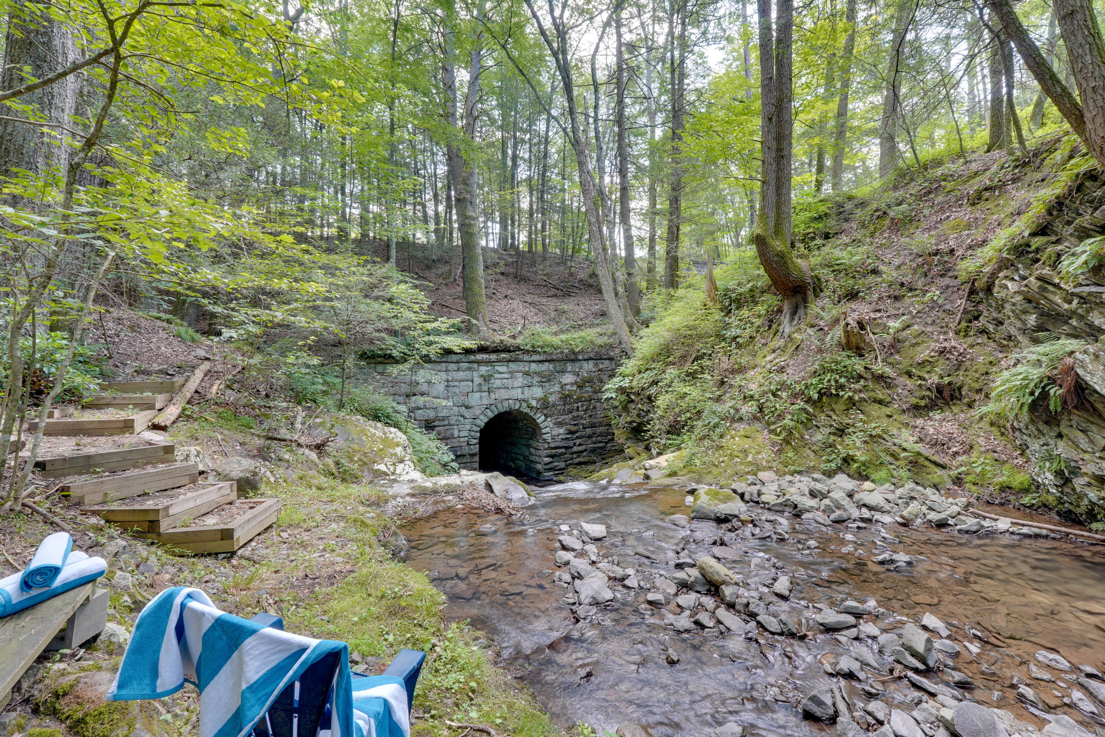 Steps to Creek Access