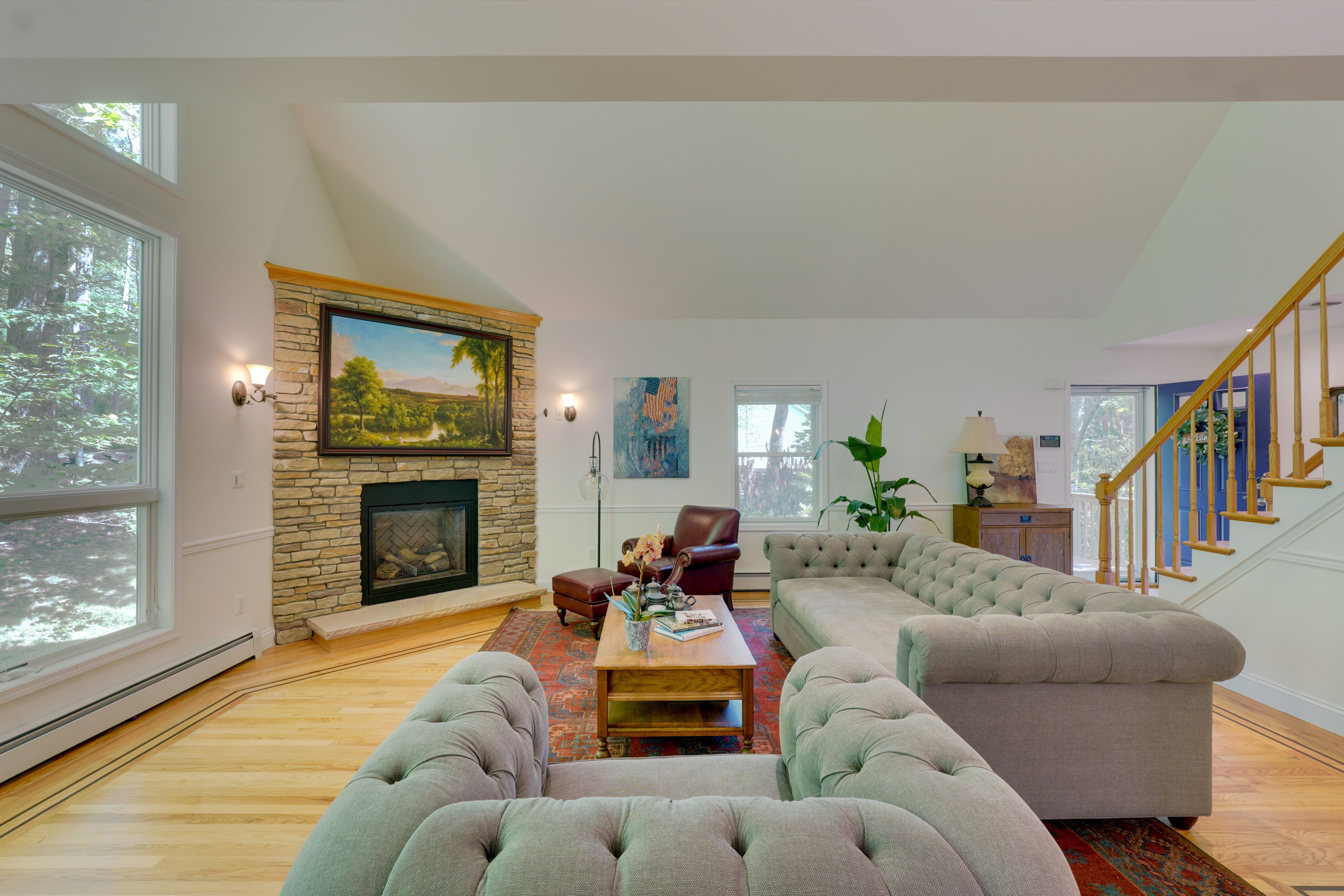 Living Room | 1st Floor | Central A/C & Heat | Free WiFi