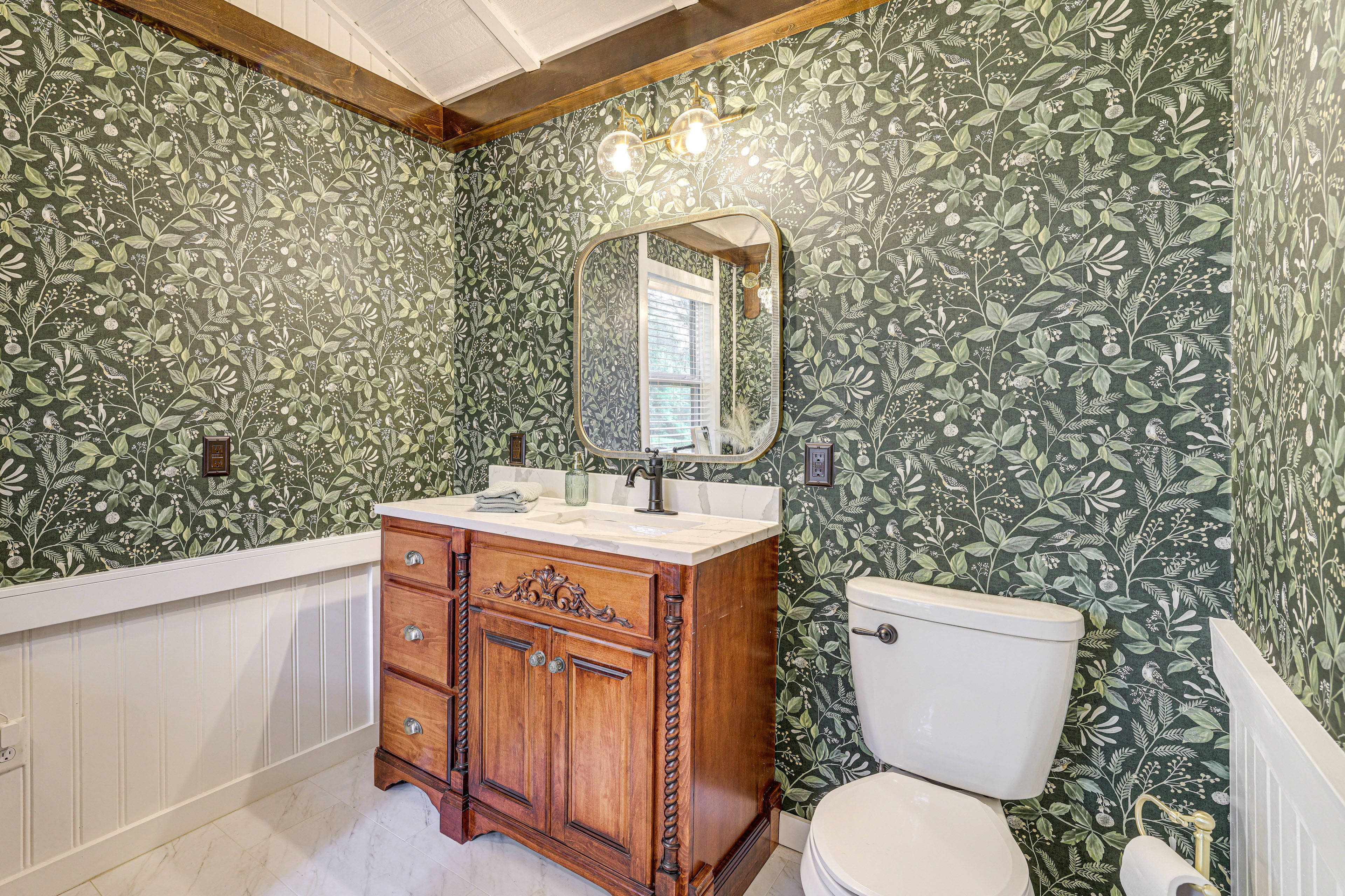 Half Bath | Main Floor
