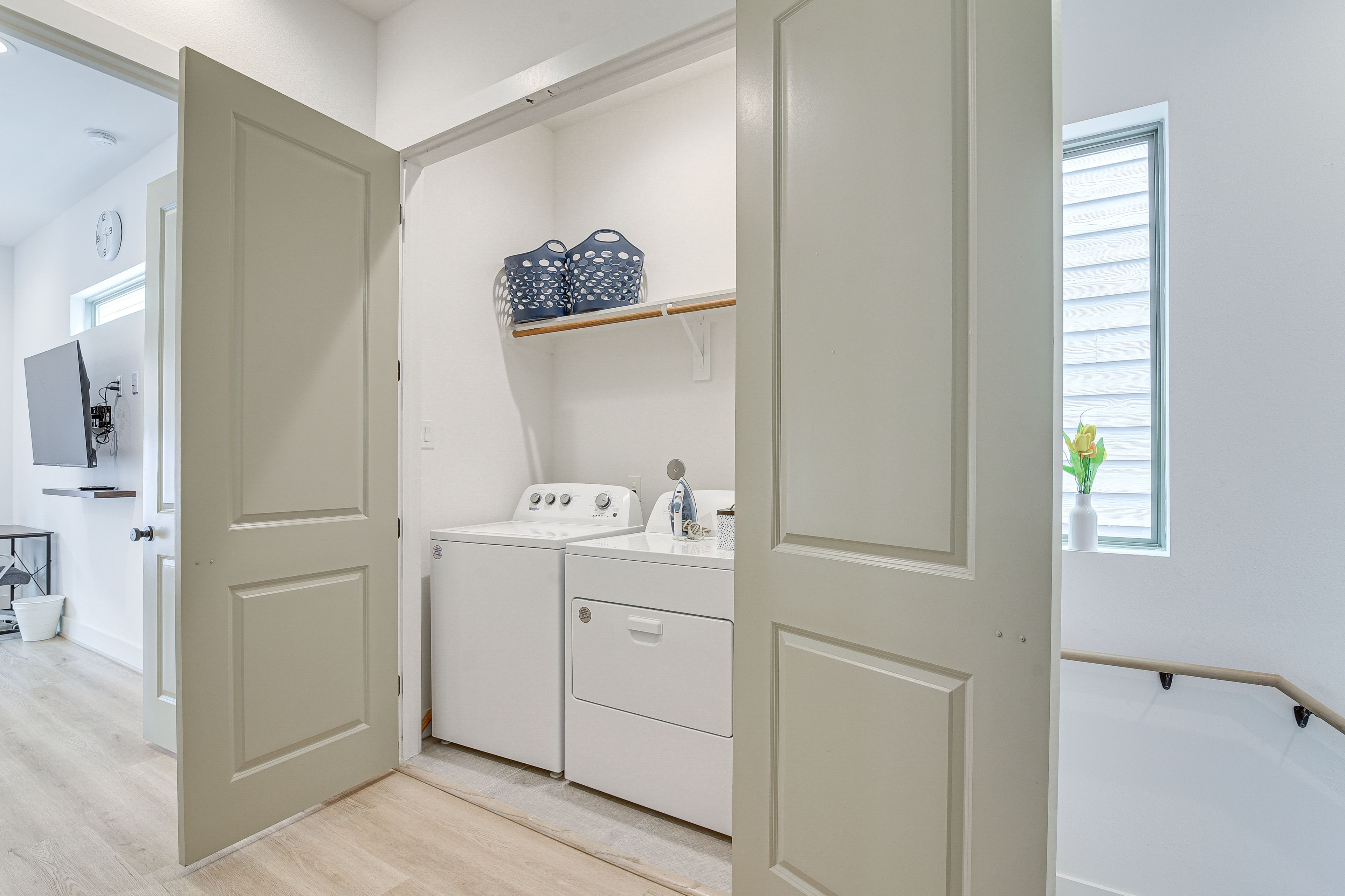 Laundry Closet | Upper Floor