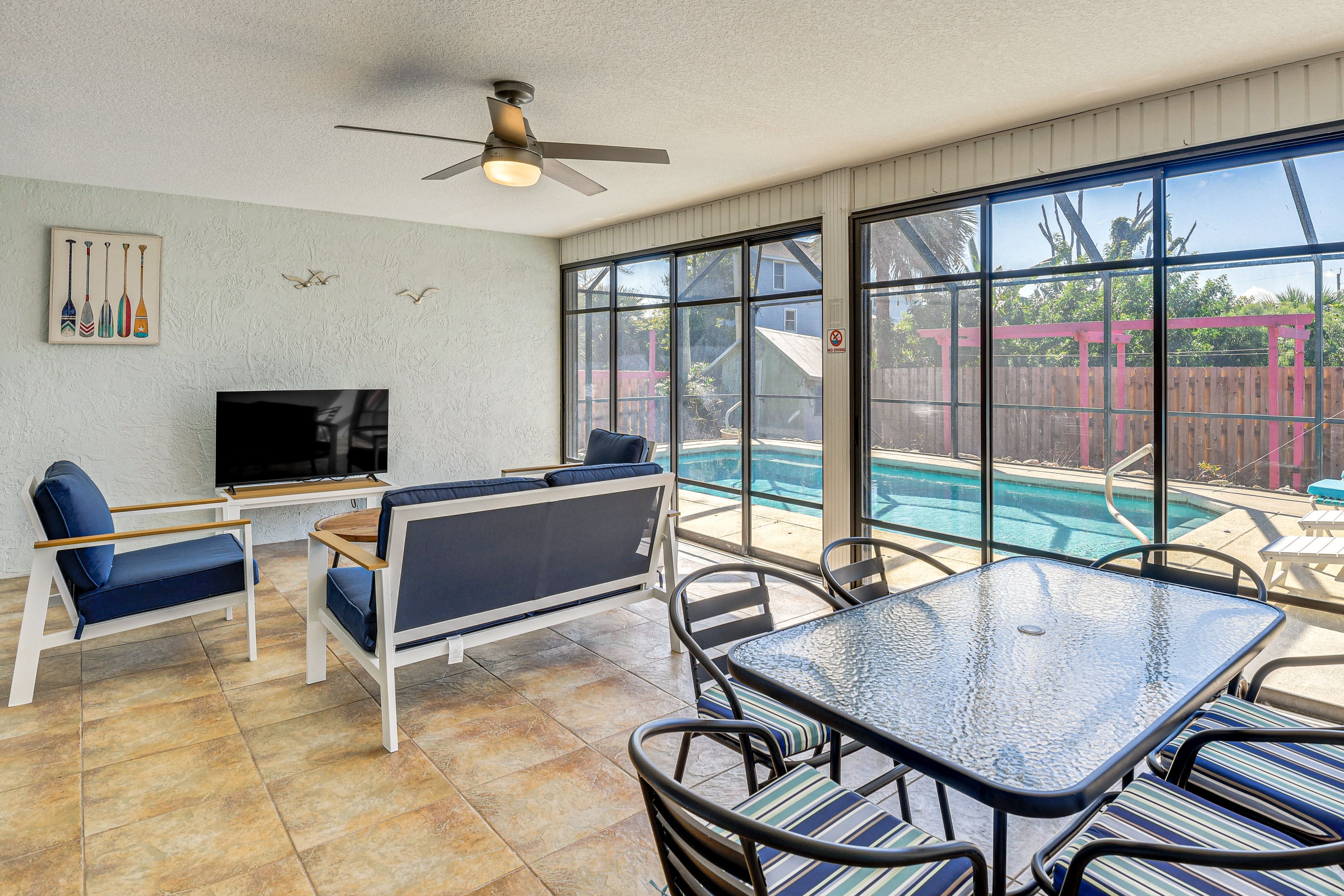 Palm Coast Vacation Rental | 3BR | 2BA | 1,600 Sq Ft | 1 Step to Enter
