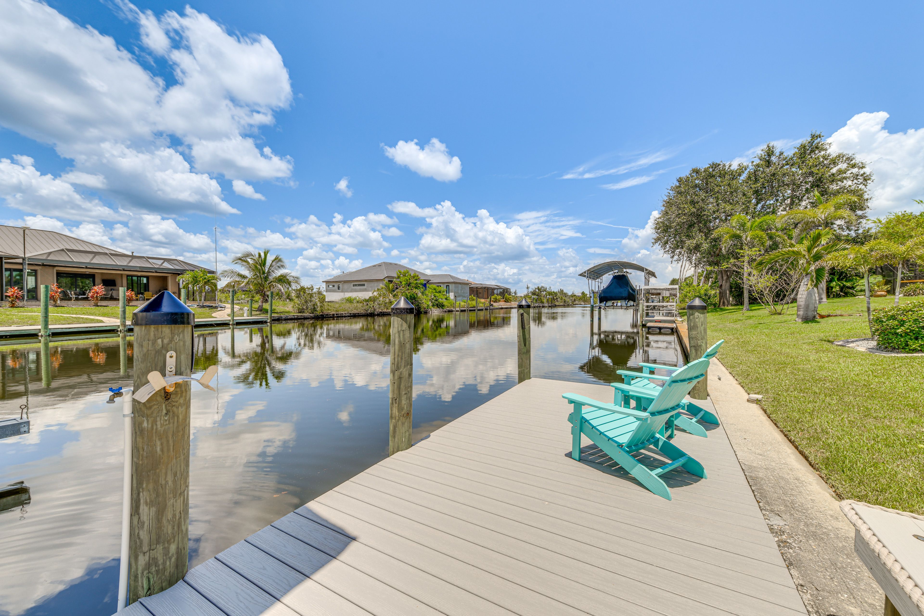 Port Charlotte Vacation Rental | 3BR | 2BA | 2,176 Sq Ft | 1 Step to Enter