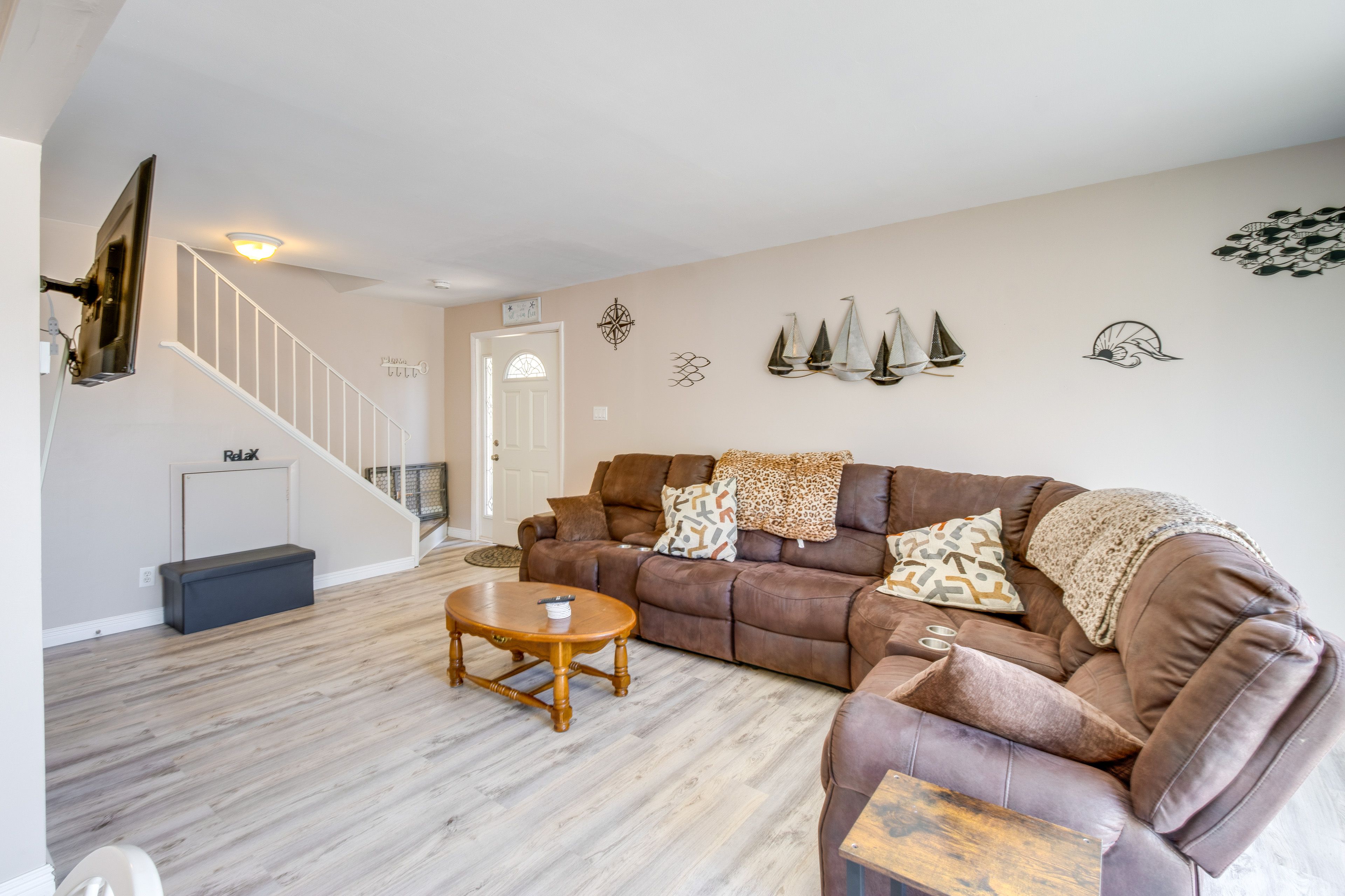 Living Room | 1st Floor | Central A/C & Heat | Free WiFi