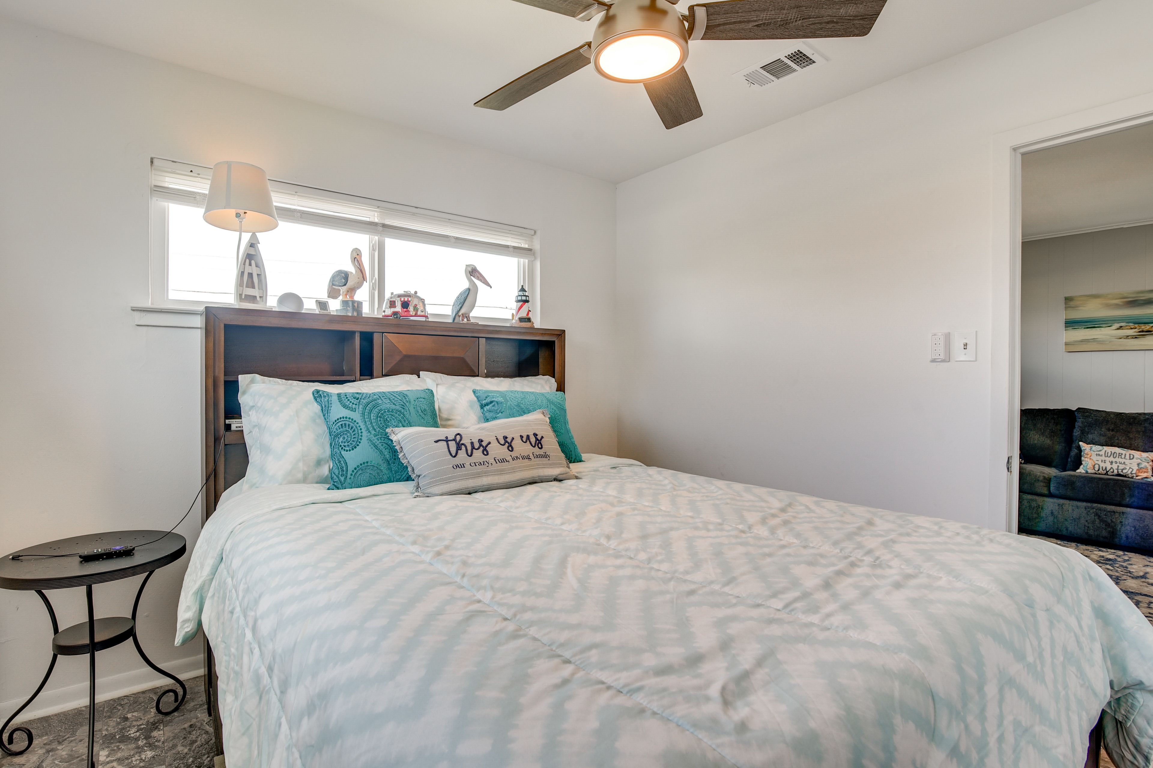 Bedroom 1 | Queen Bed | Smart TV | Linens Provided