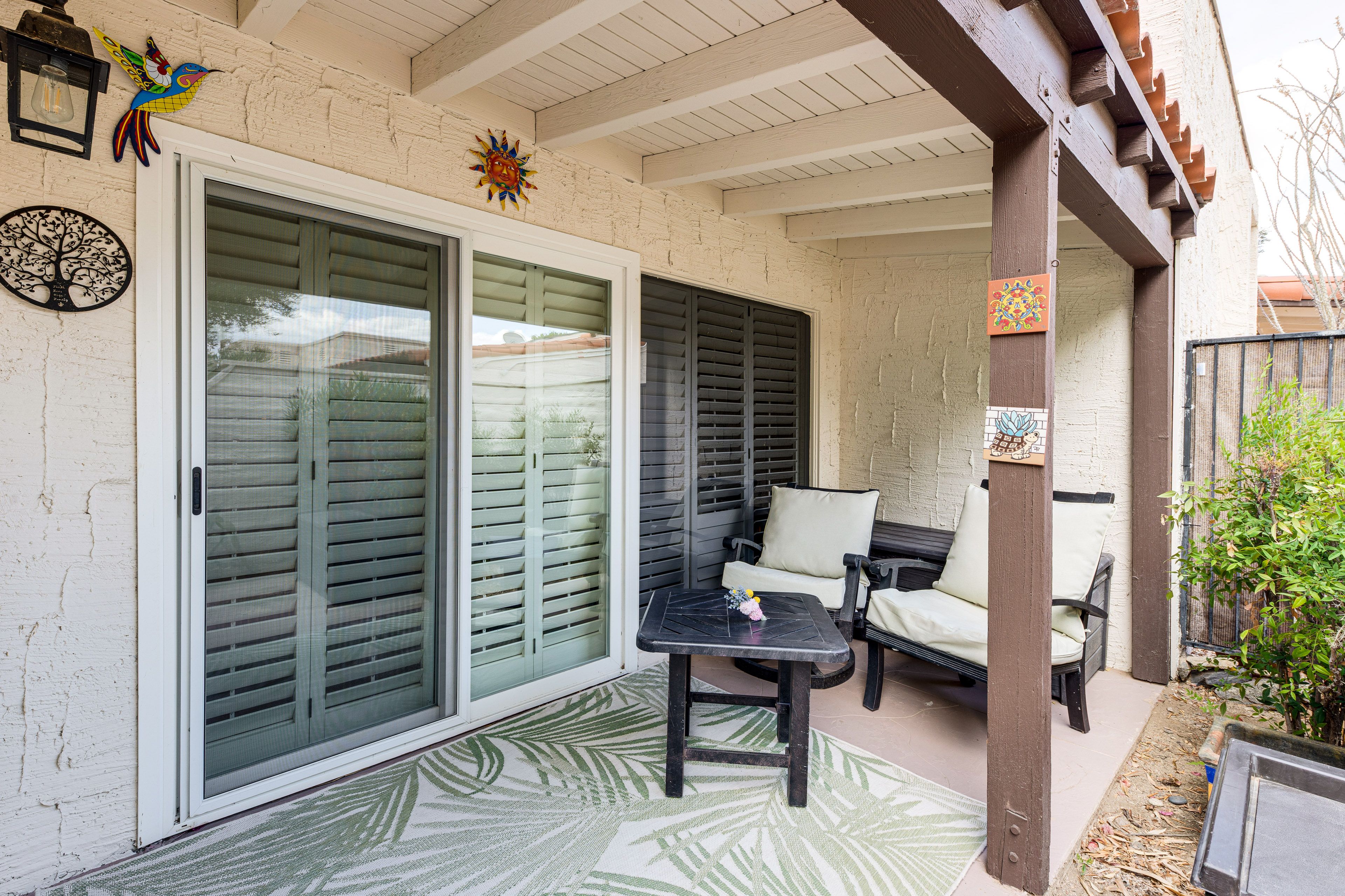 Front Patio | Access to Bedroom 2