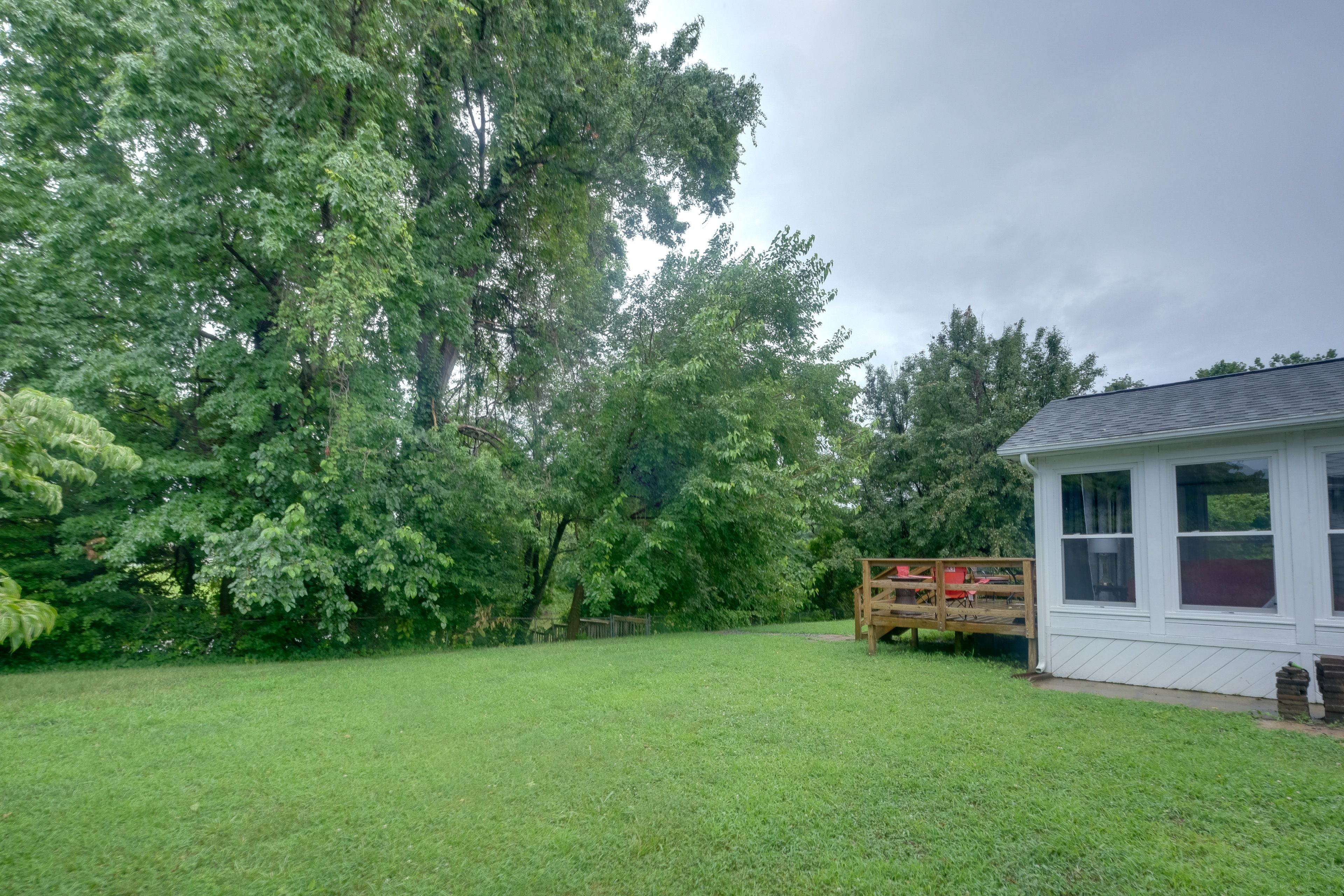 Shared Backyard Area