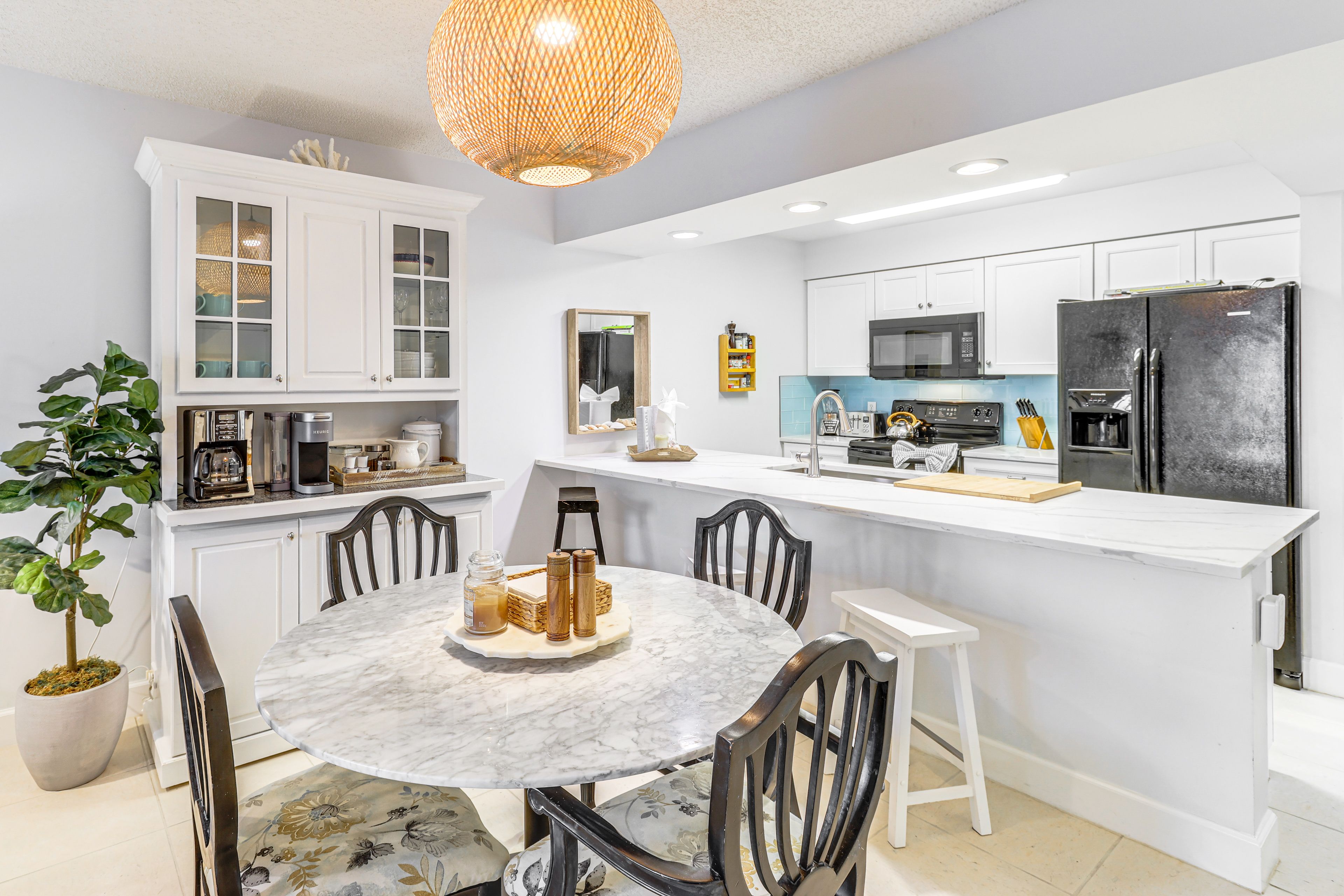 Dining Area | Kitchen | Drip & Keurig Coffee Makers