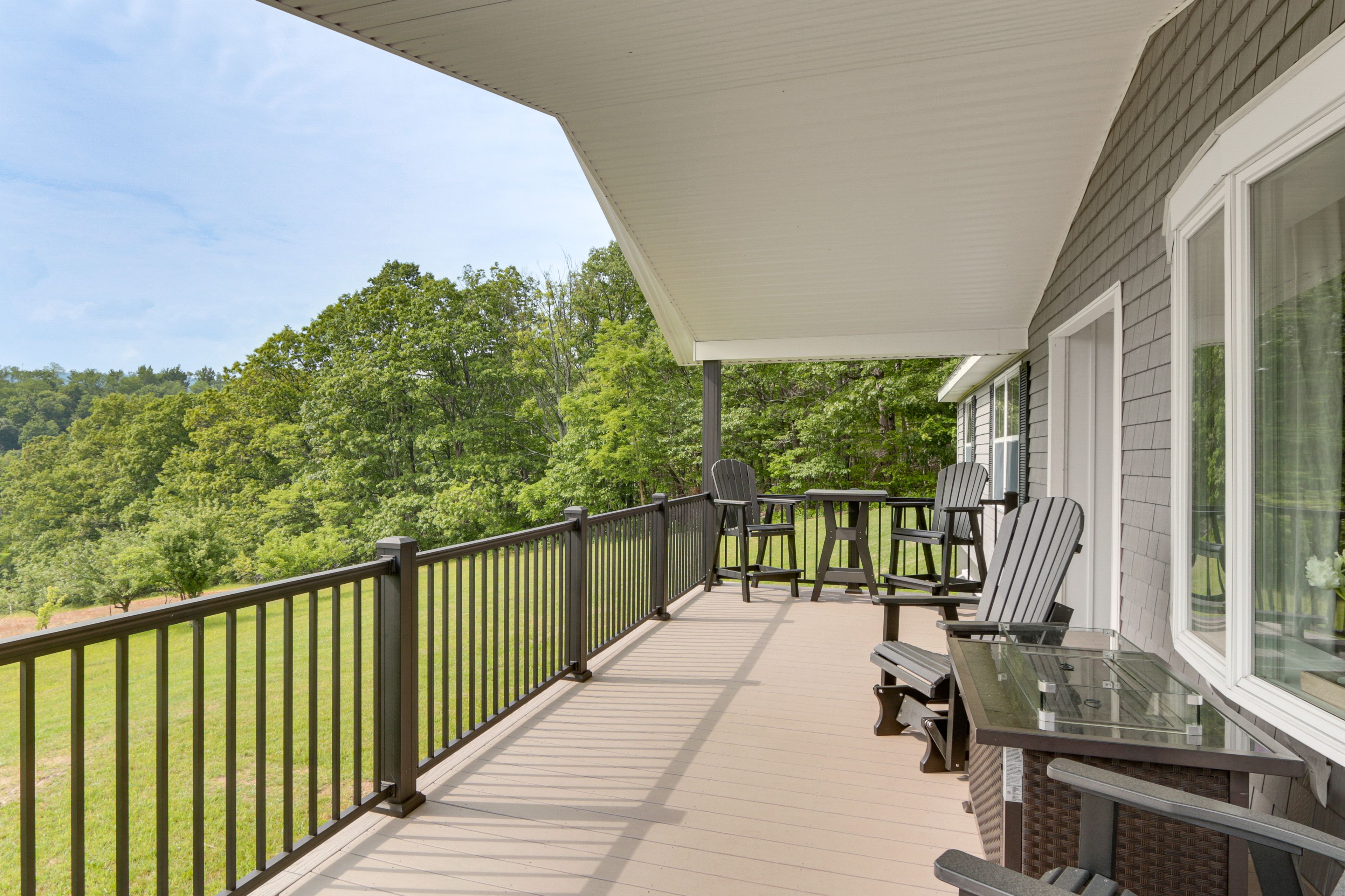 Private Deck | Outdoor Seating | Mountain Views