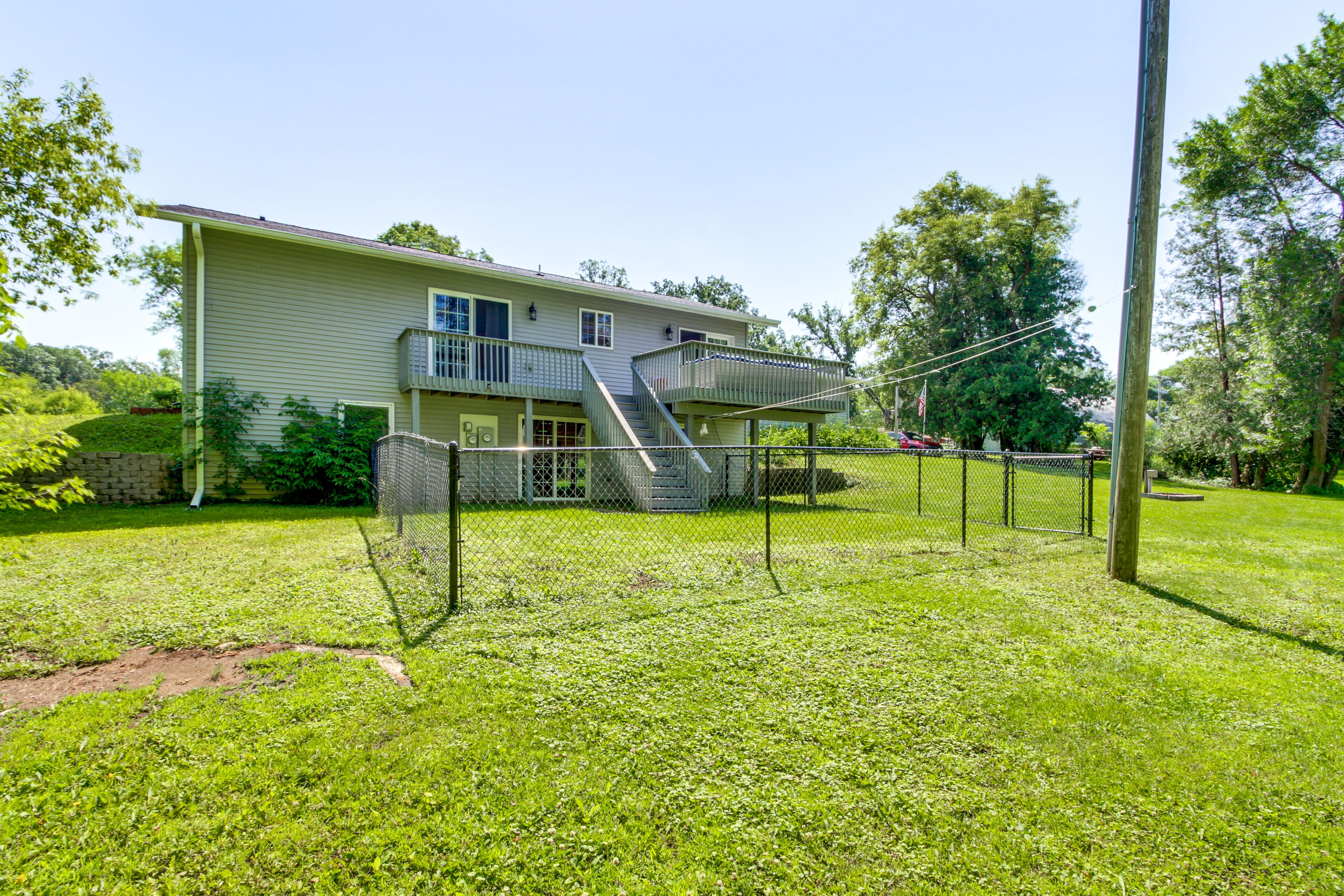 Fenced Yard