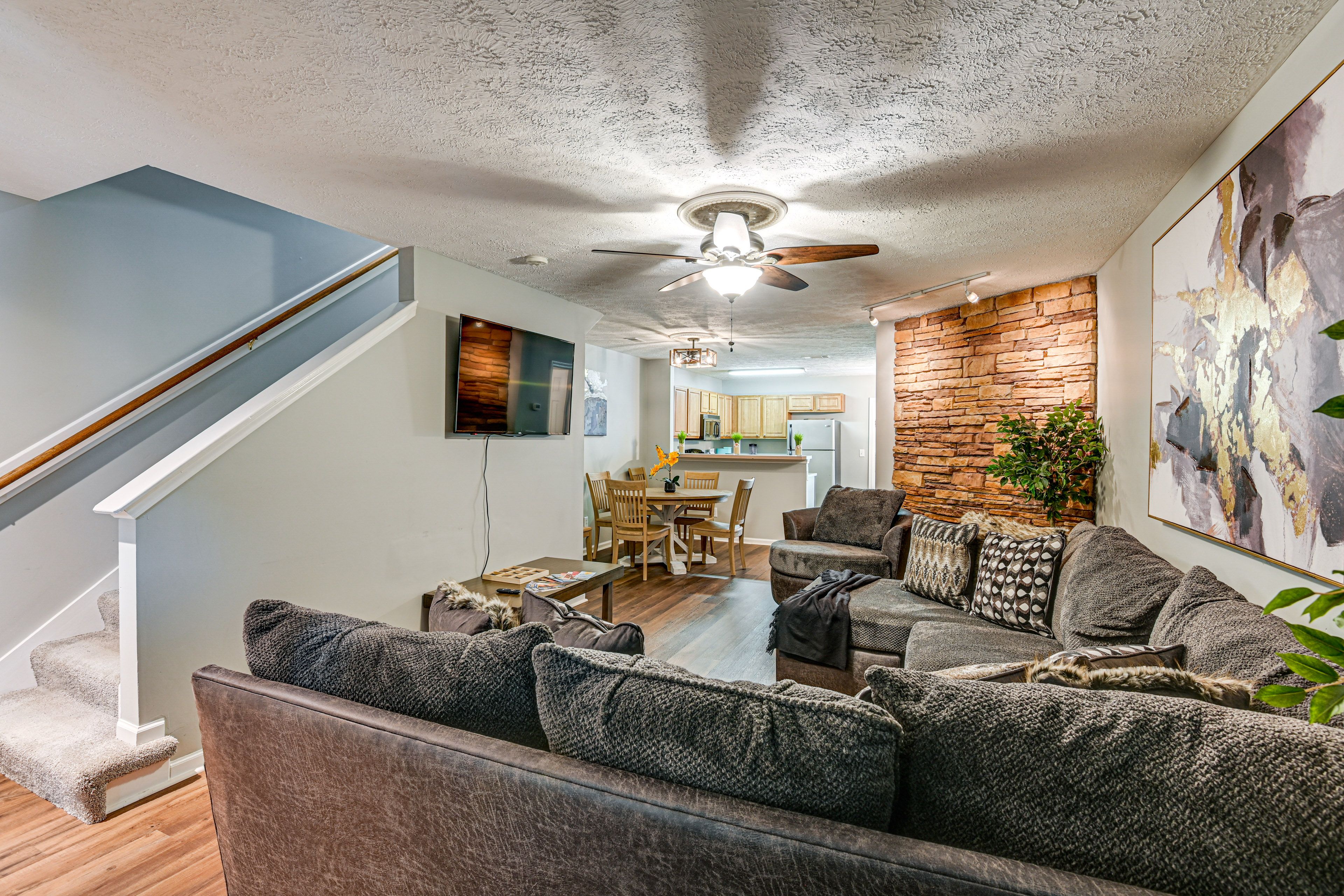 Nashville Vacation Rental | 2BR | 2.5BA | 1,216 Sq Ft | Stairs Required