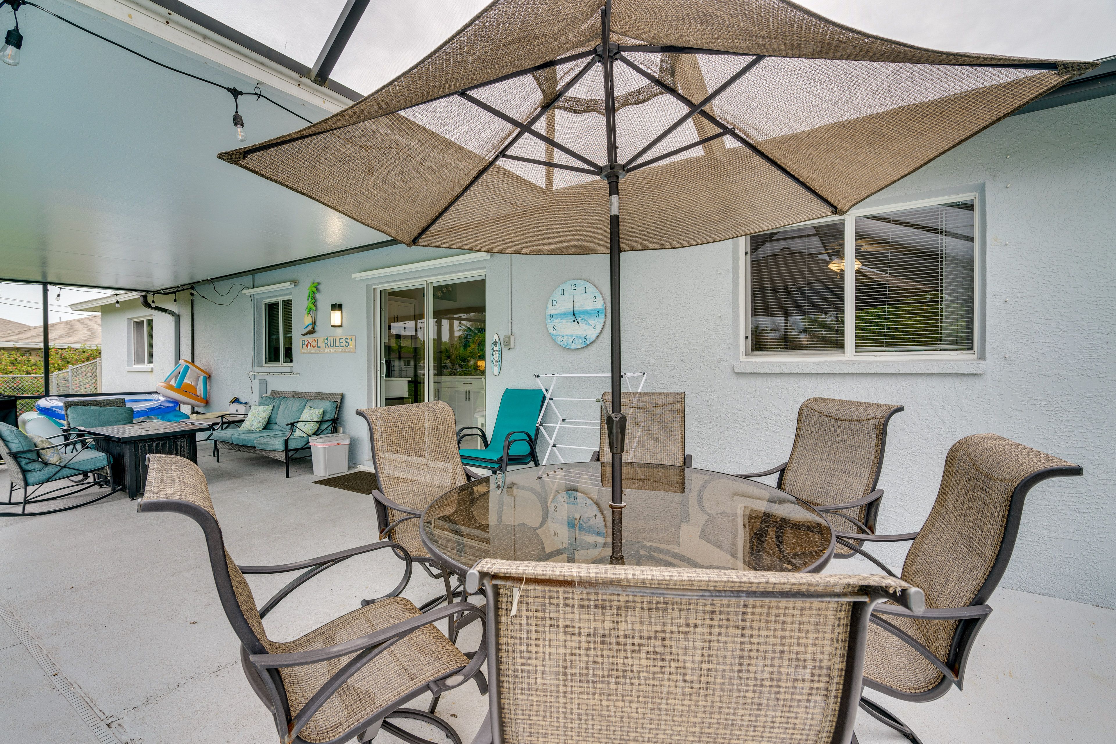 Screened-In Lanai | Gas Fire Pit | Private Pool