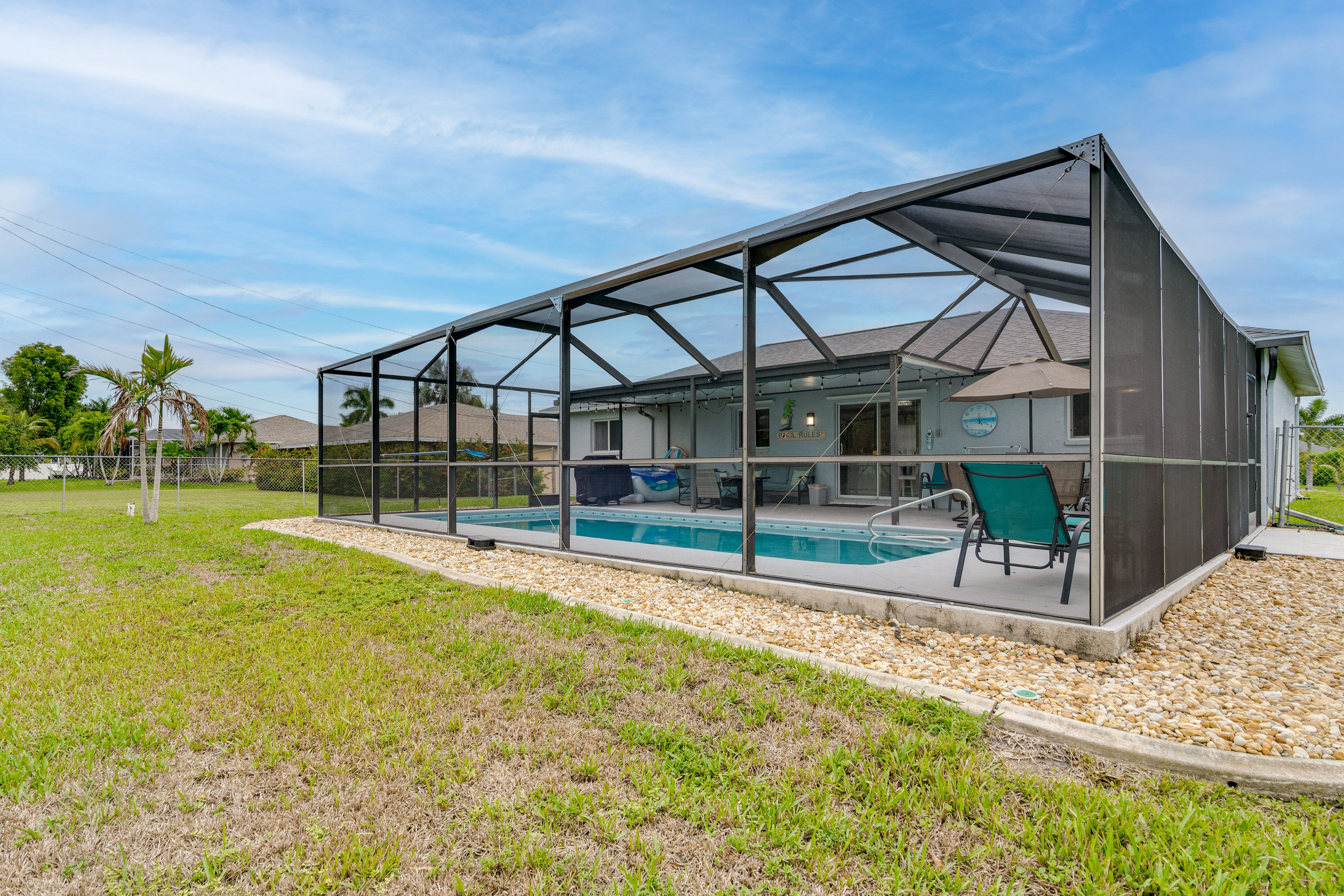 Fenced-In Yard