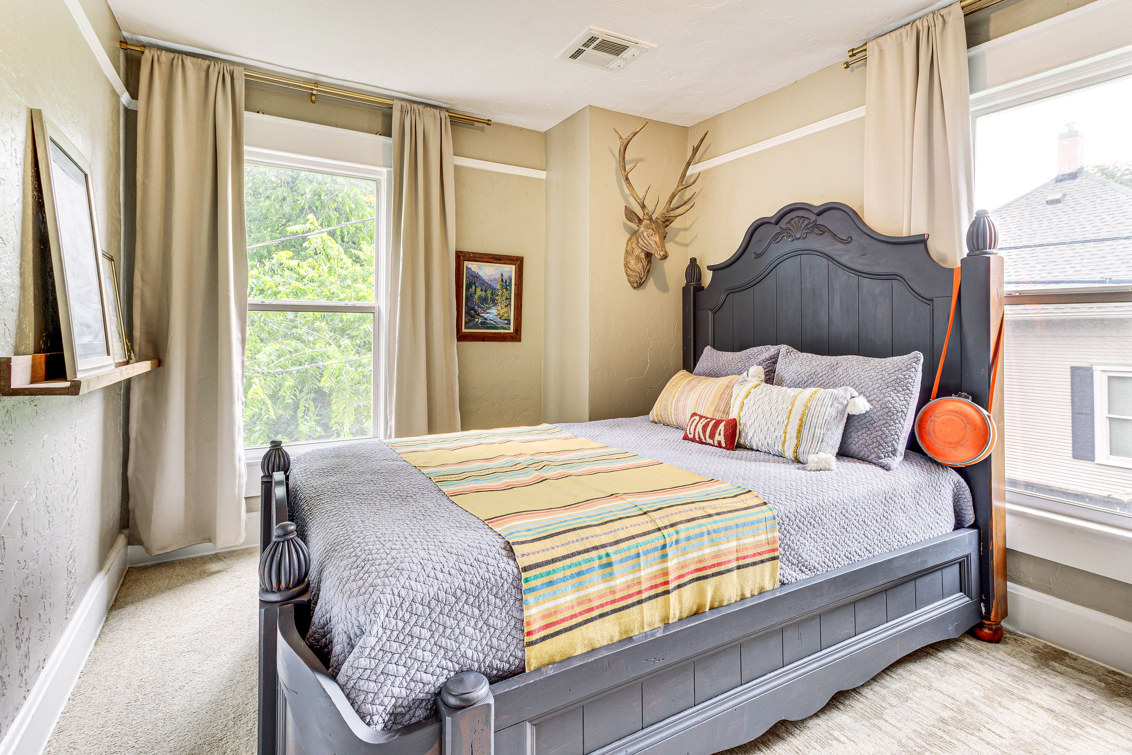 Bedroom 1 | 2nd Floor | Queen Bed | Linens Provided