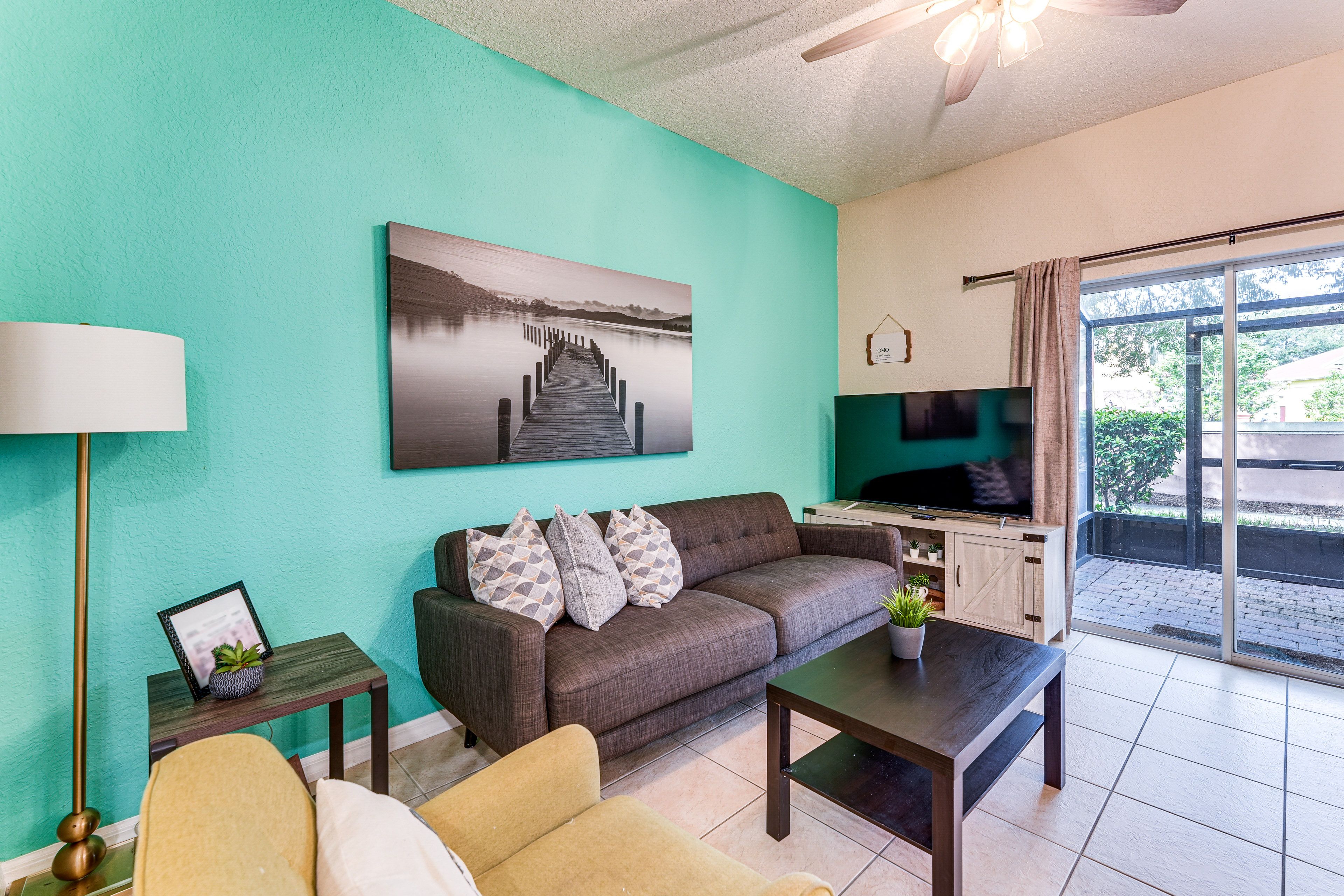 Living Room | 1st Floor | Central A/C & Heating