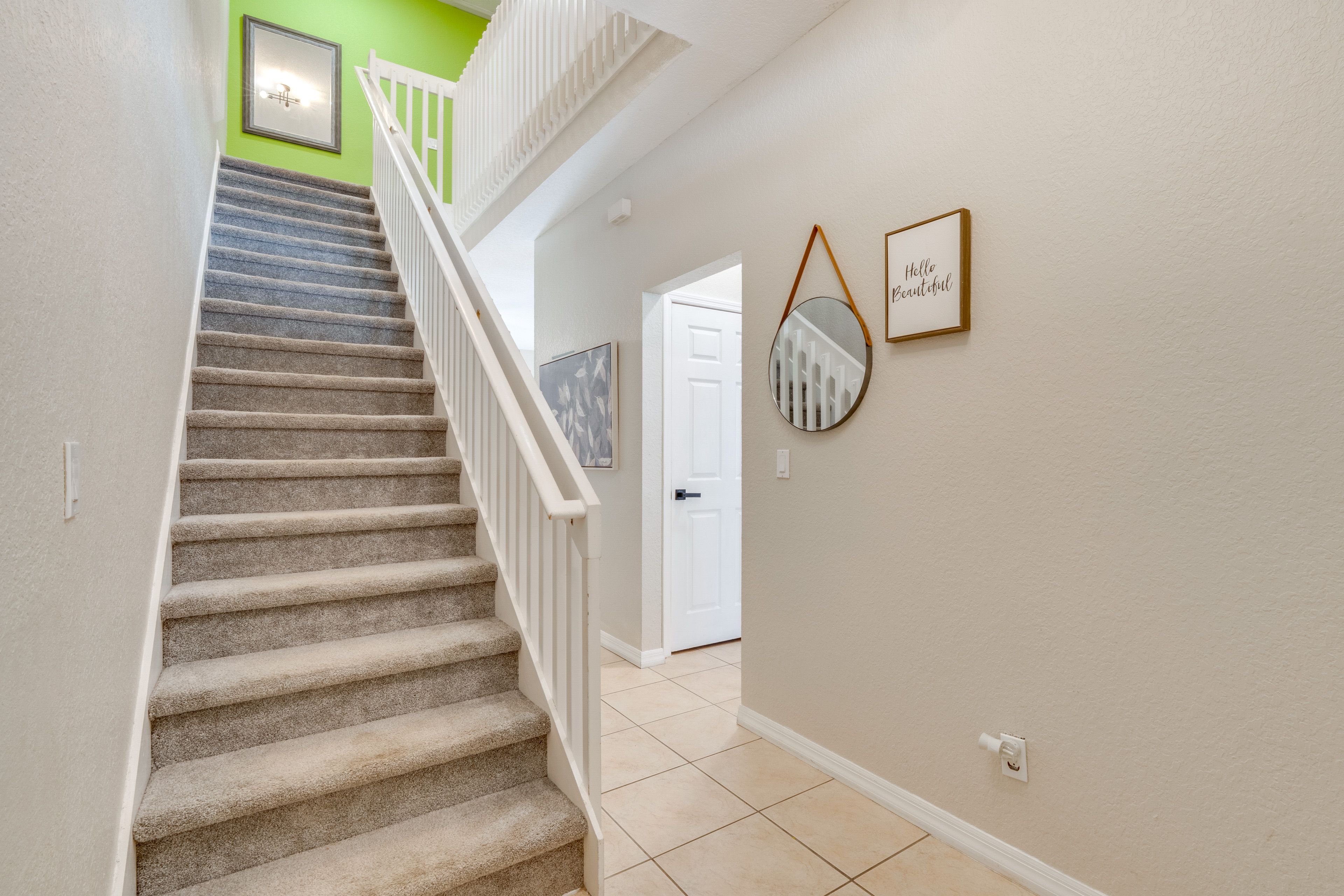 Stairs to Access 2nd Floor
