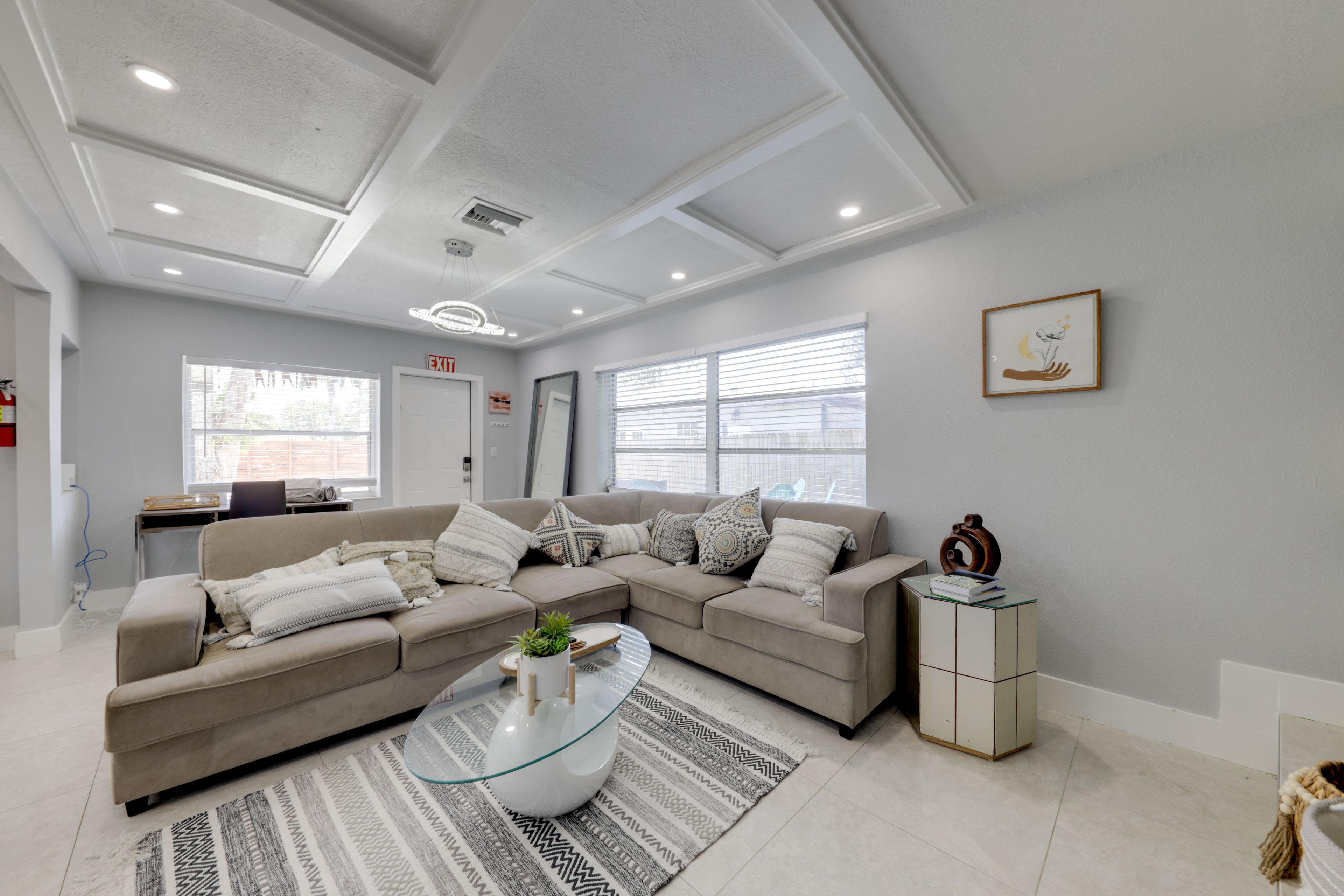 Living Room | Central A/C | Free WiFi