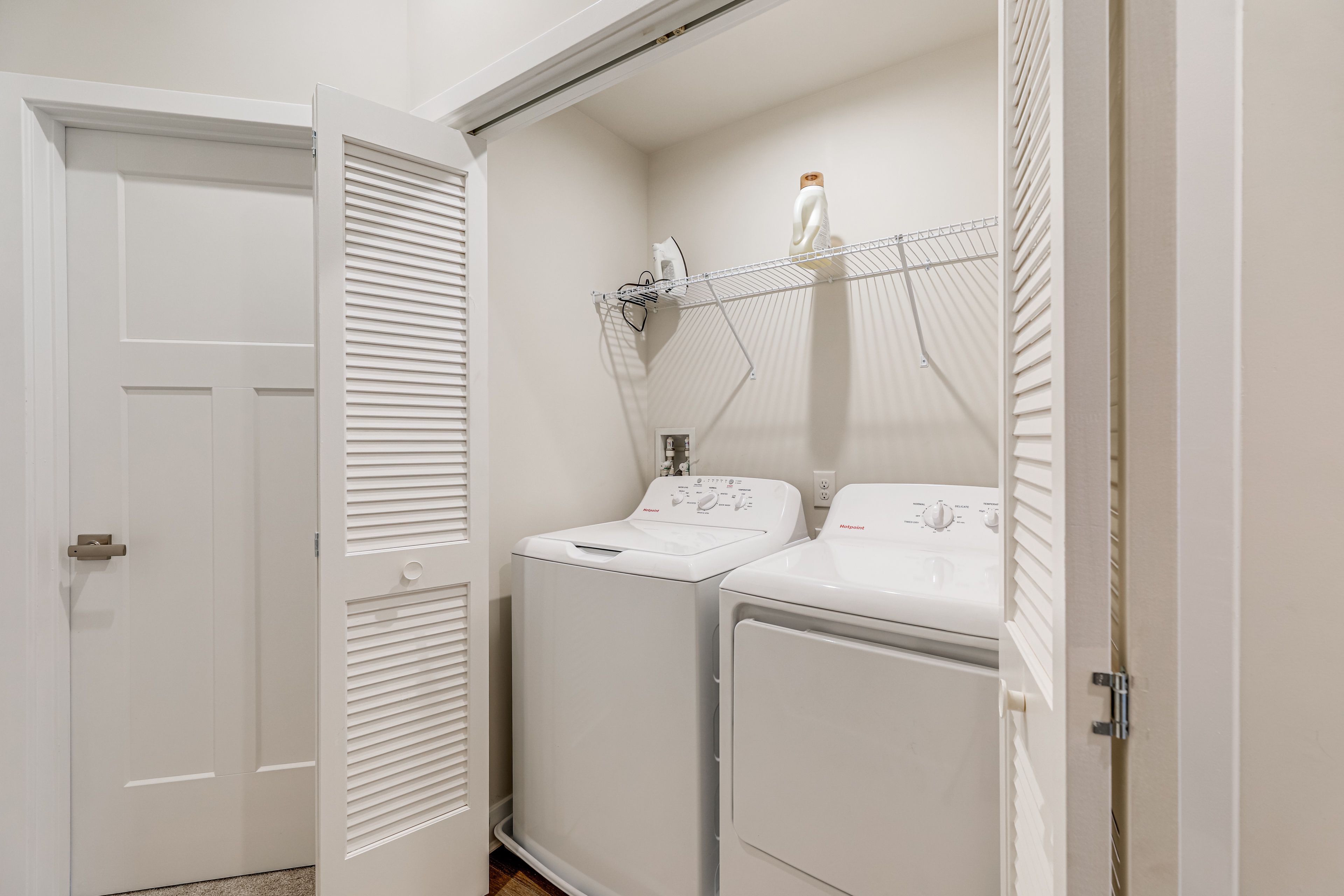Laundry Closet | Upper Floor
