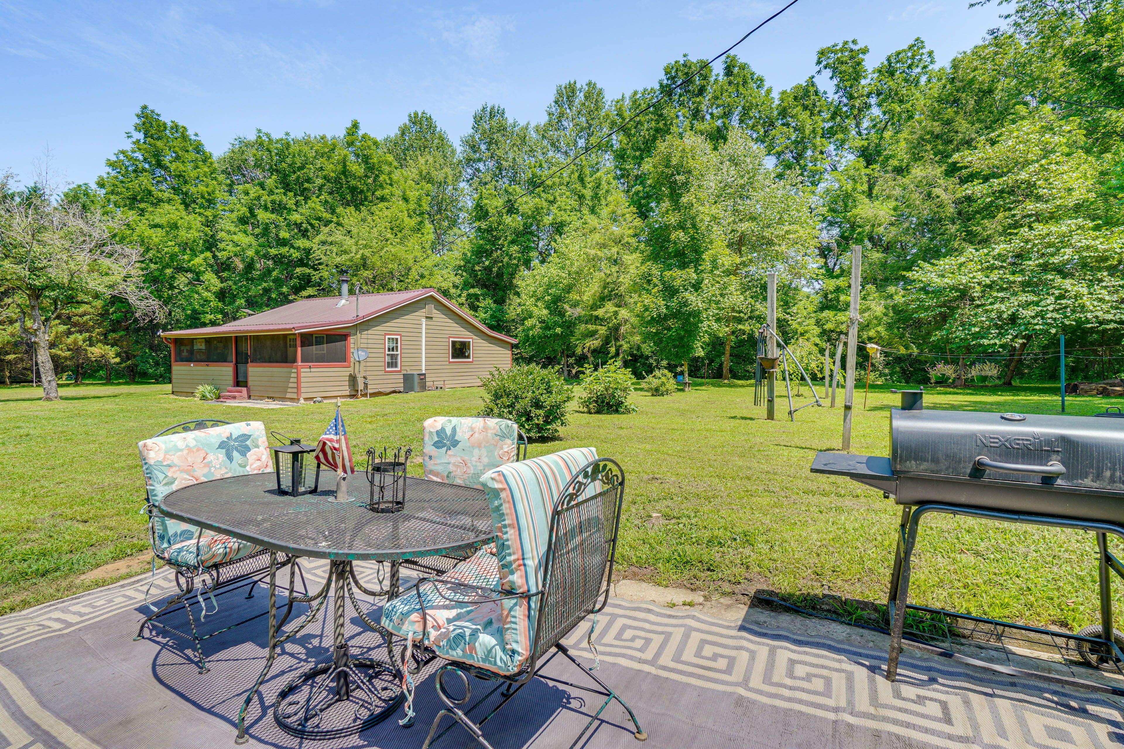 Townsend Vacation Rental | 2BR | 1BA | Steps Required | 1,100 Sq Ft