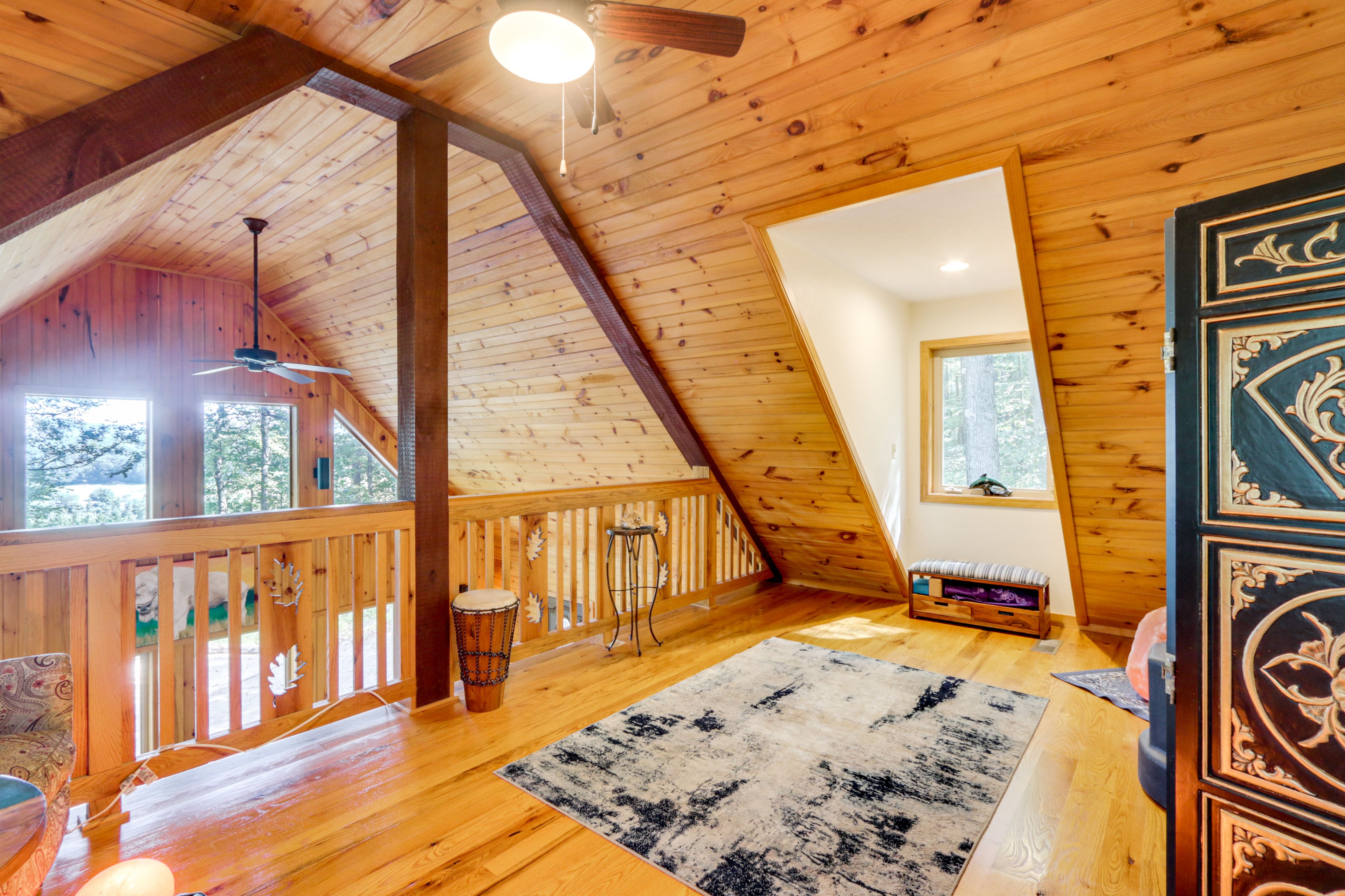 Additional Living Area | 2nd Floor | Seating | Punching Bag | Yoga Mats Provided