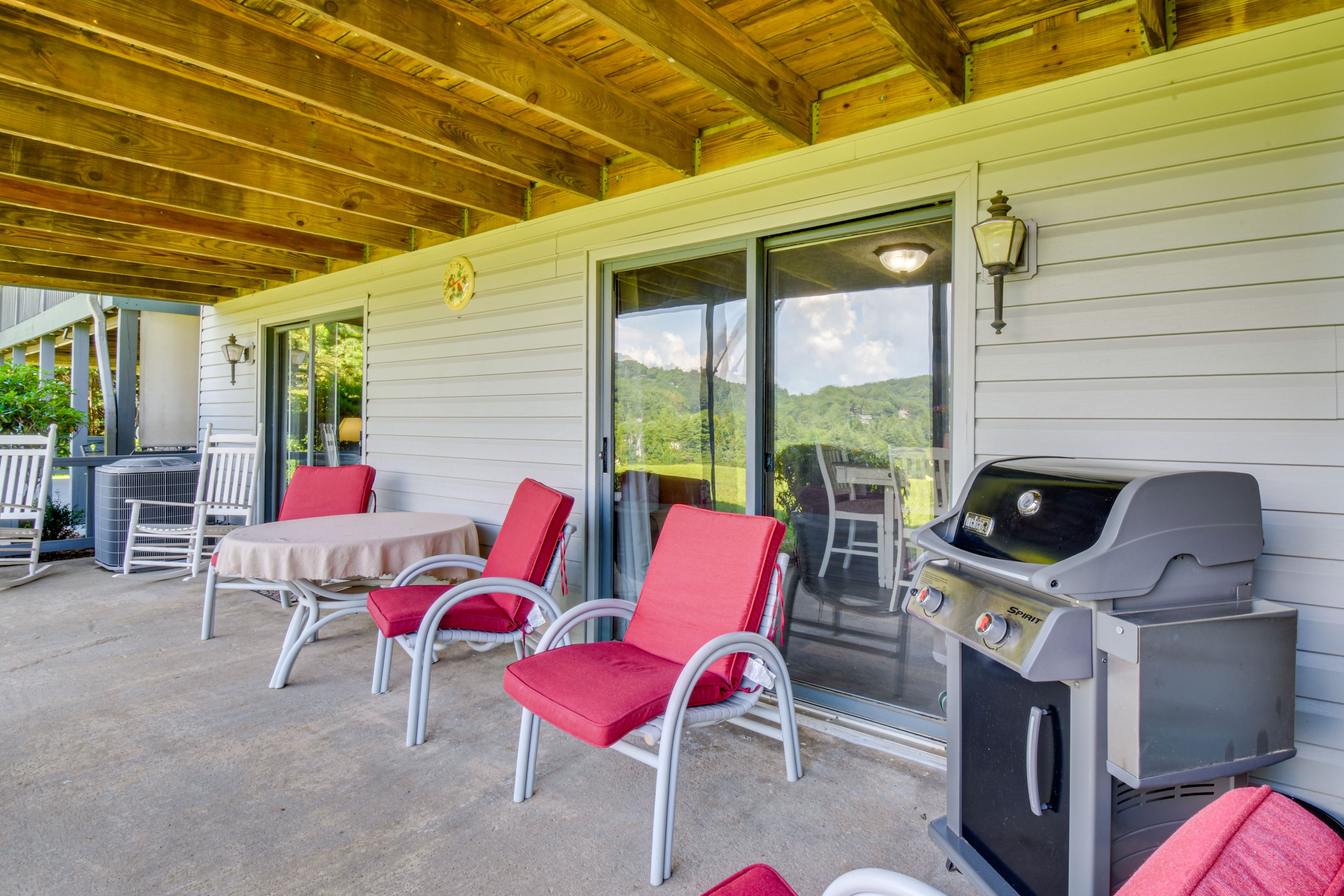 Private Patio | Golf & Mountain Views