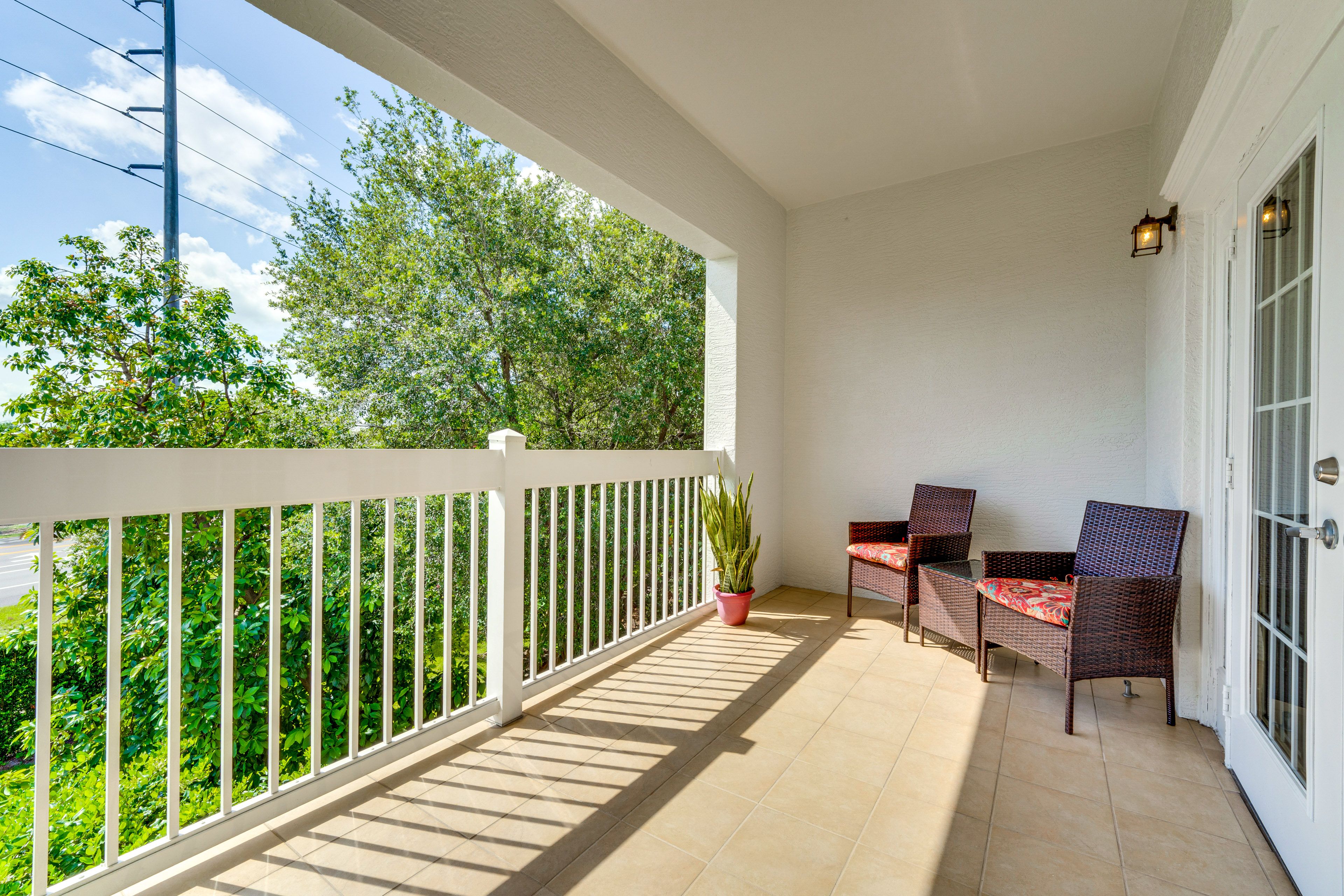 Balcony 1 | Single-Story Unit | 3rd-Floor Condo