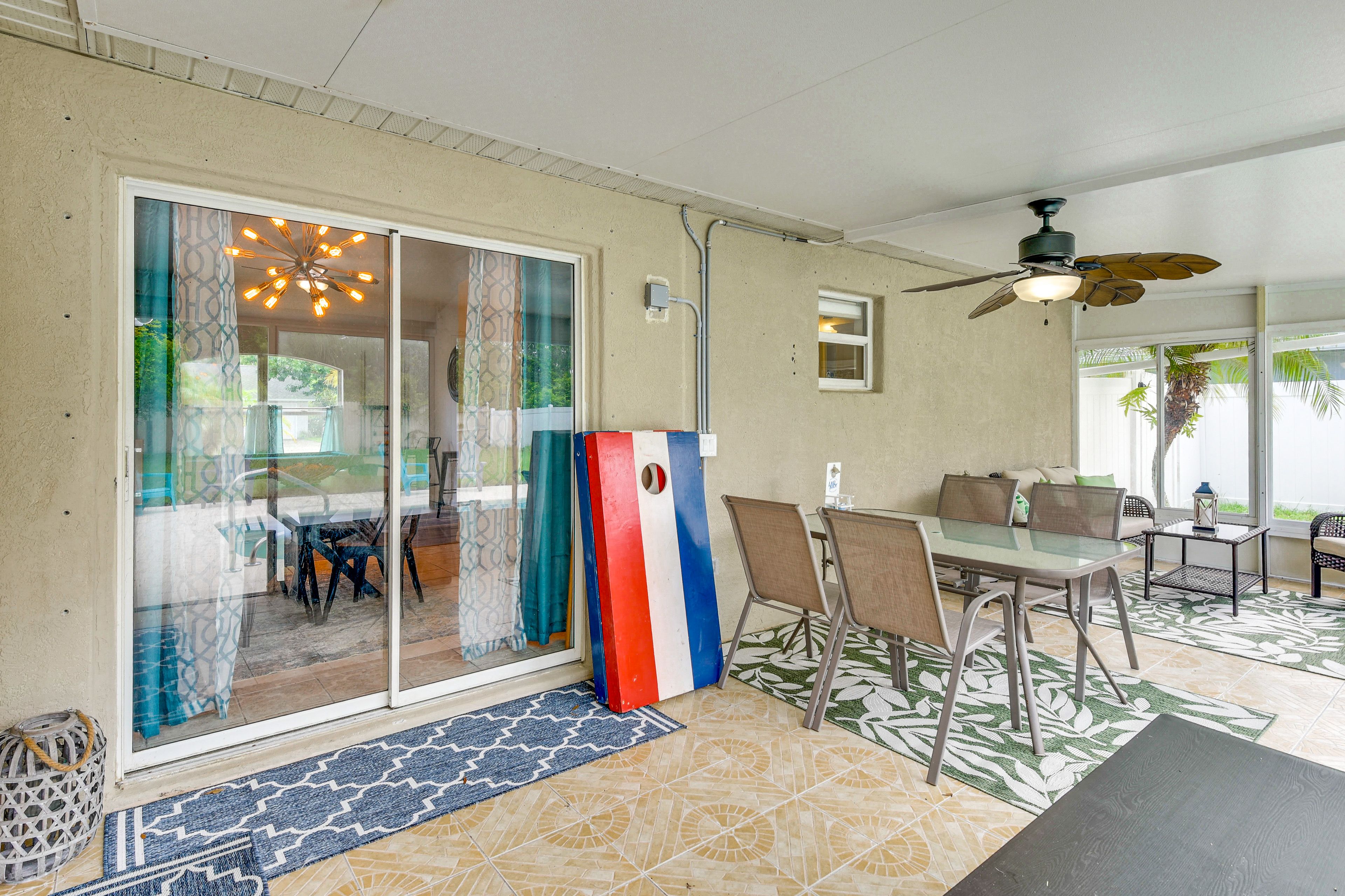 Glass Screened Patio