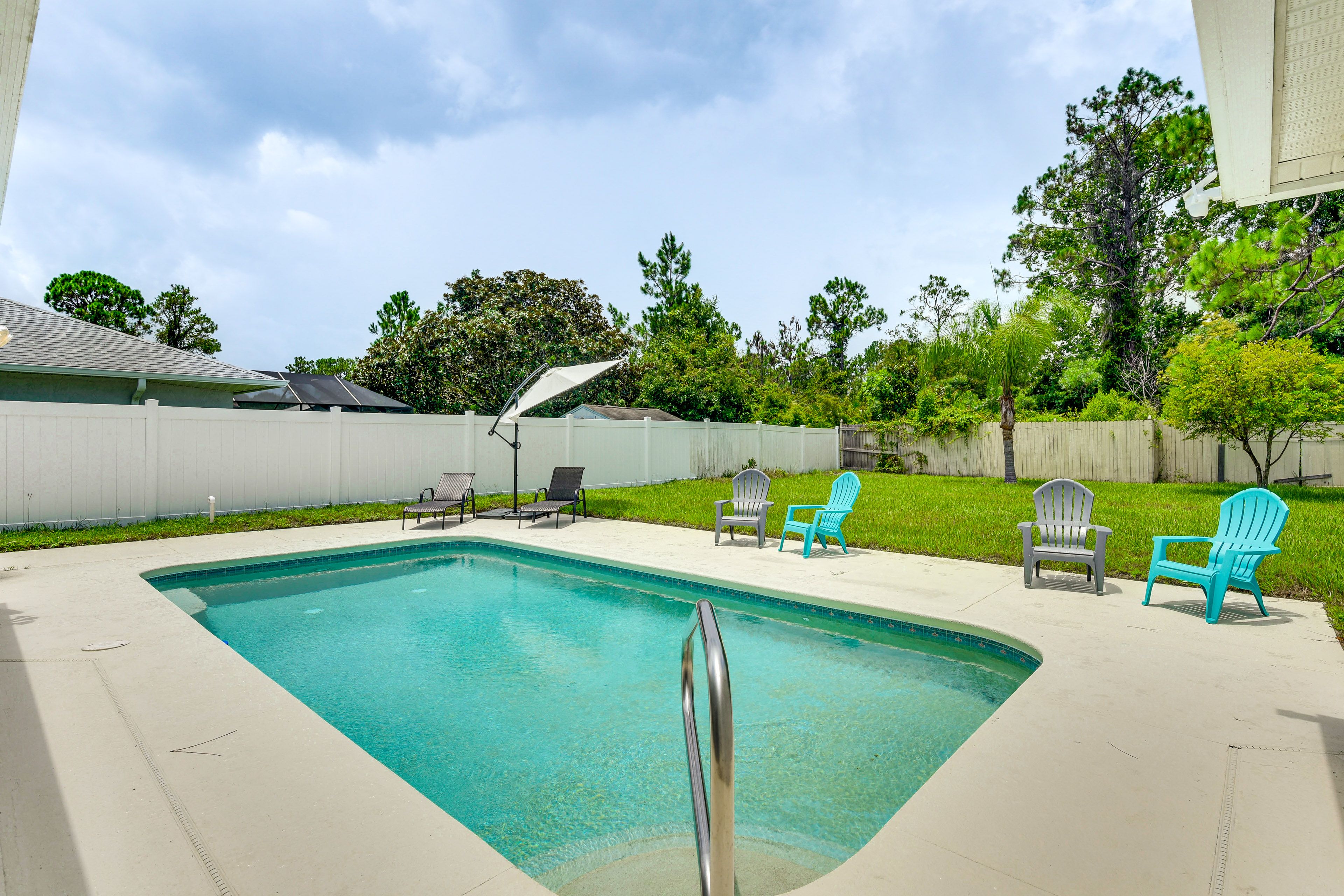 Pool Area | Fenced Yard