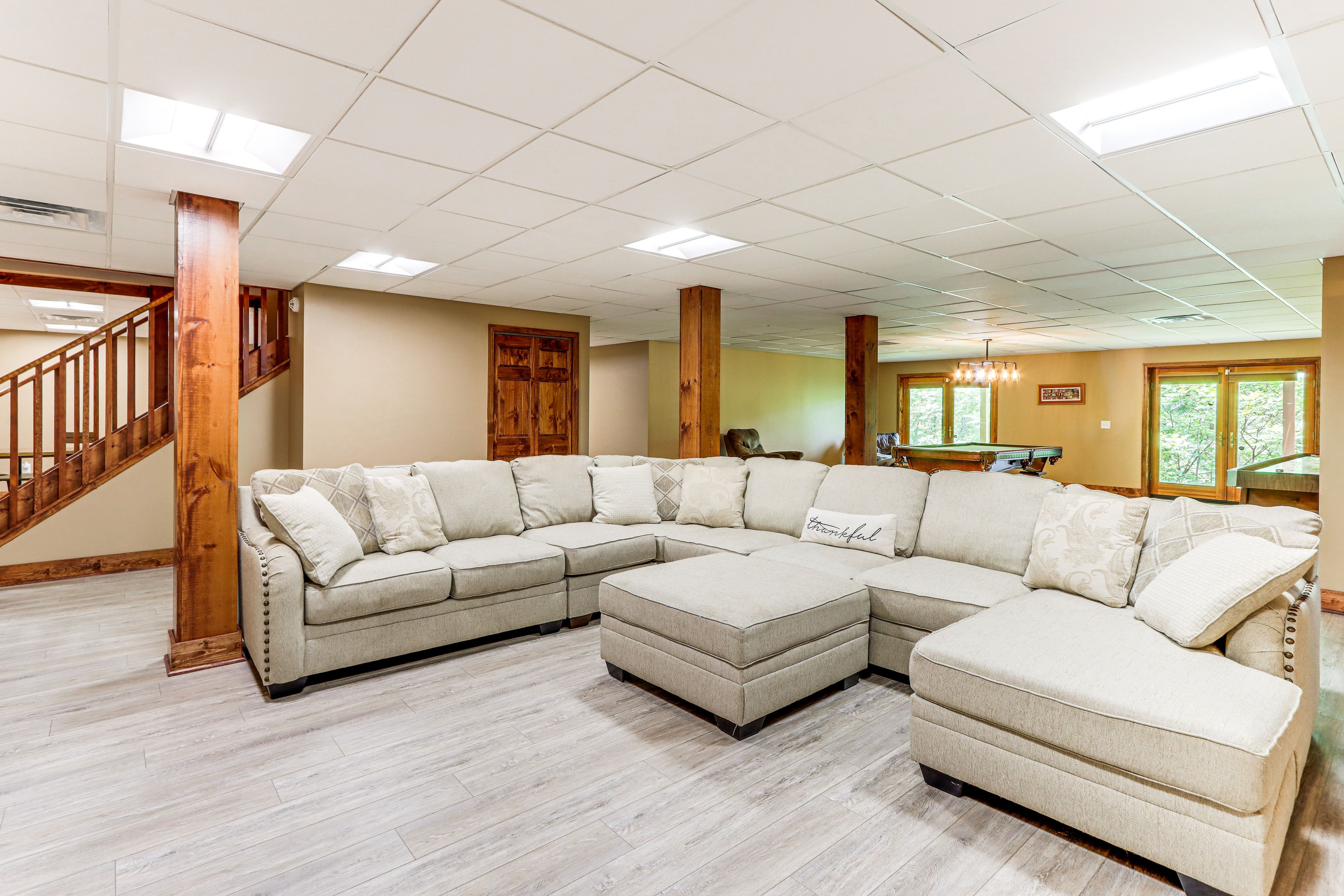 Game Room | Lower Level | Smart TV | Pool Table | Shuffleboard