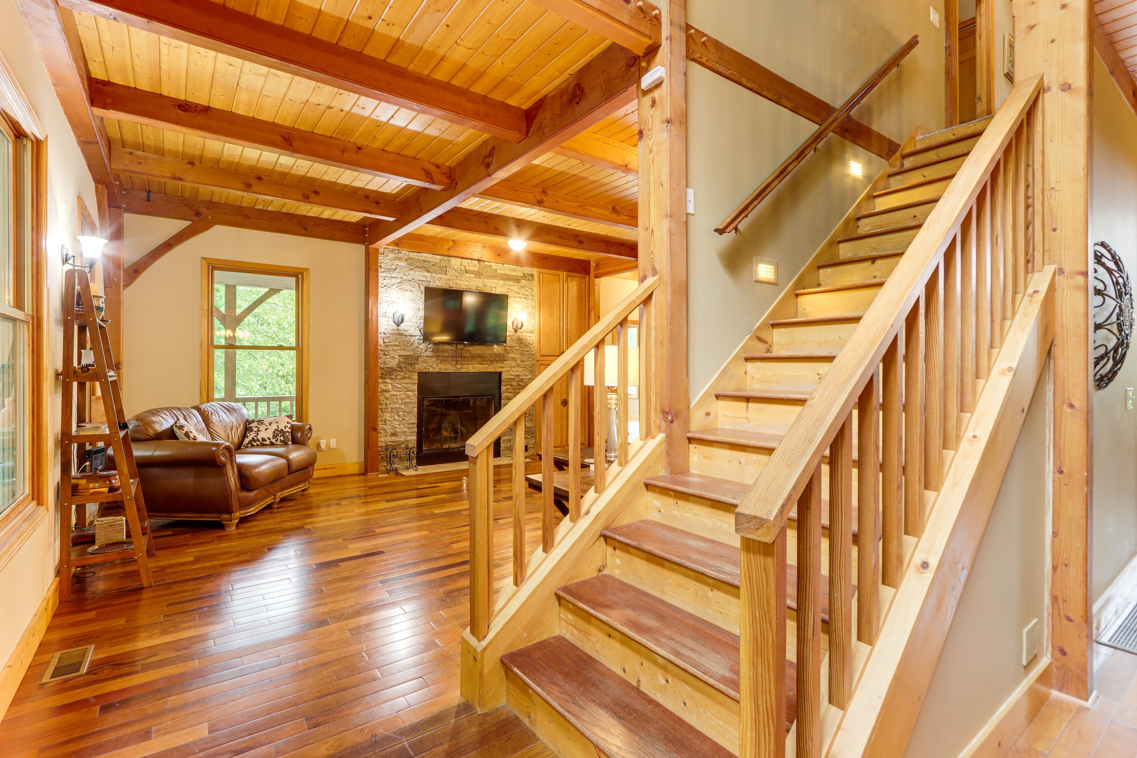 Stairs to Access 2nd Floor