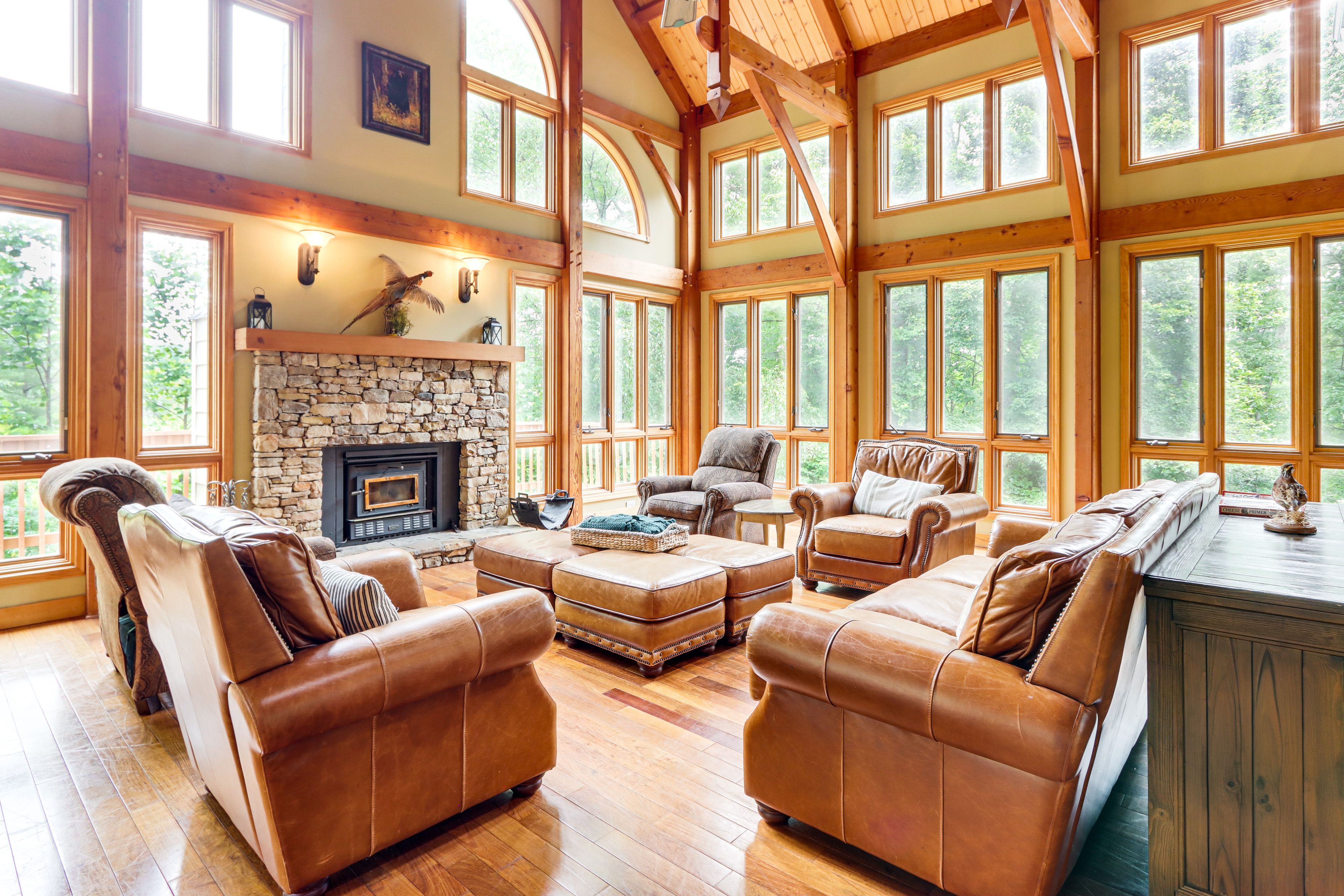 Living Room | Main Level | Free WiFi | Central A/C & Heating