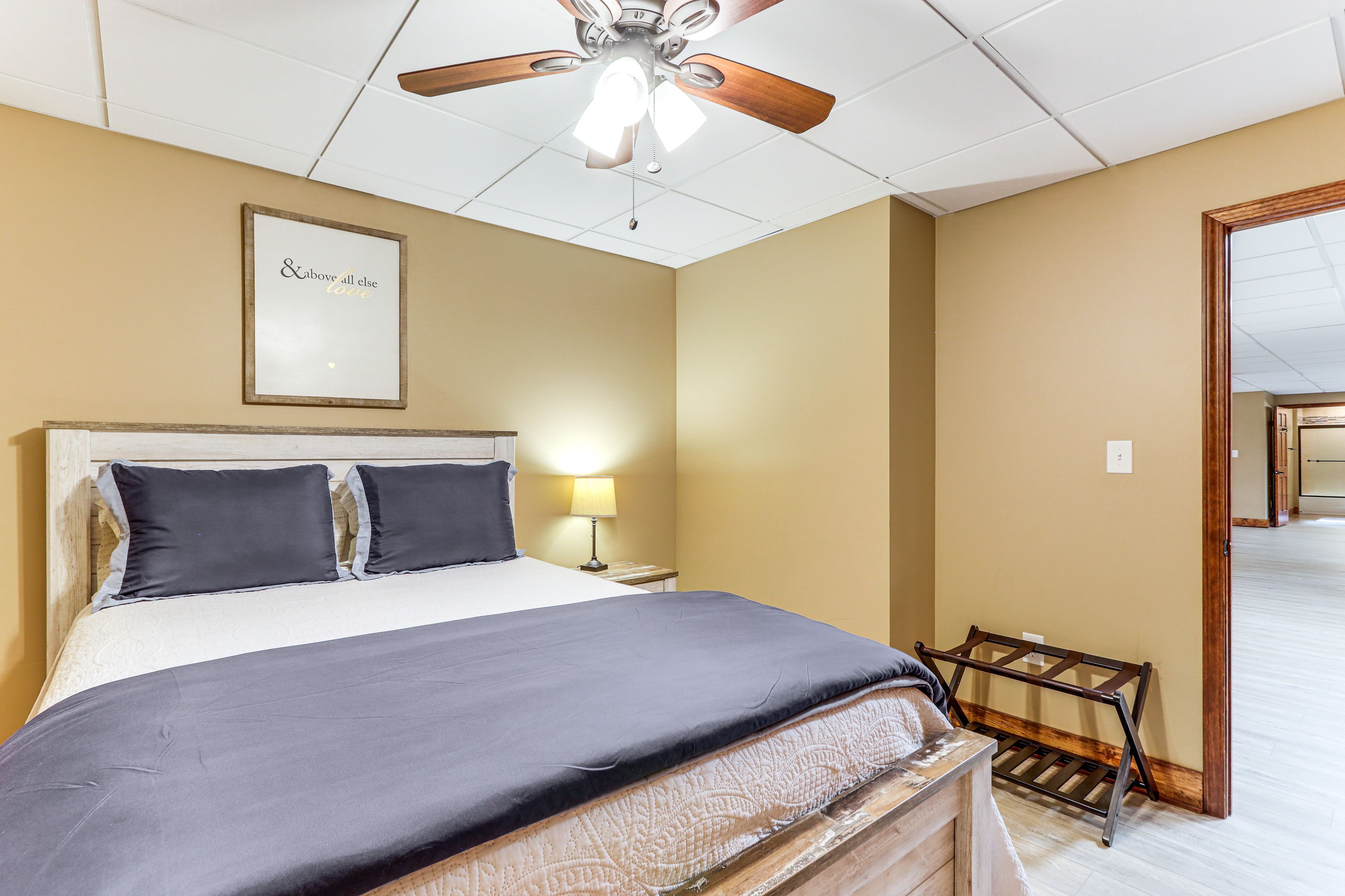 Bedroom 6 | Queen Bed | Lower Level