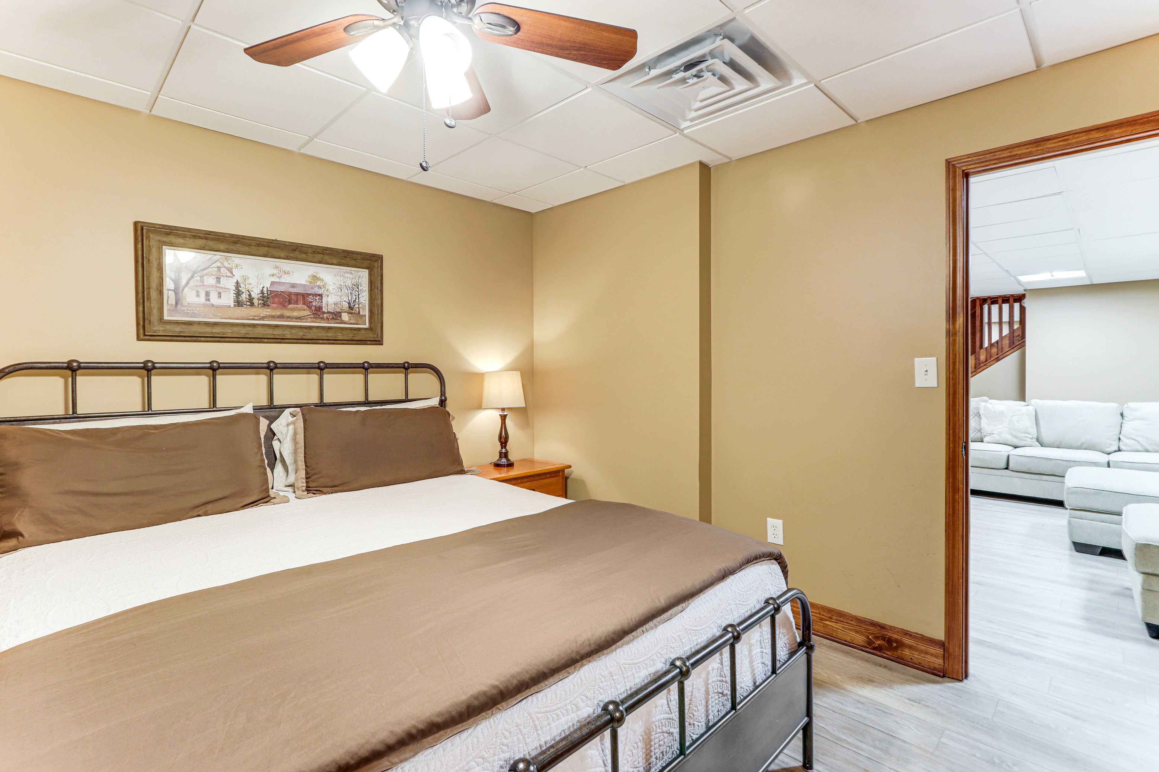 Bedroom 5 | King Bed | Lower Level