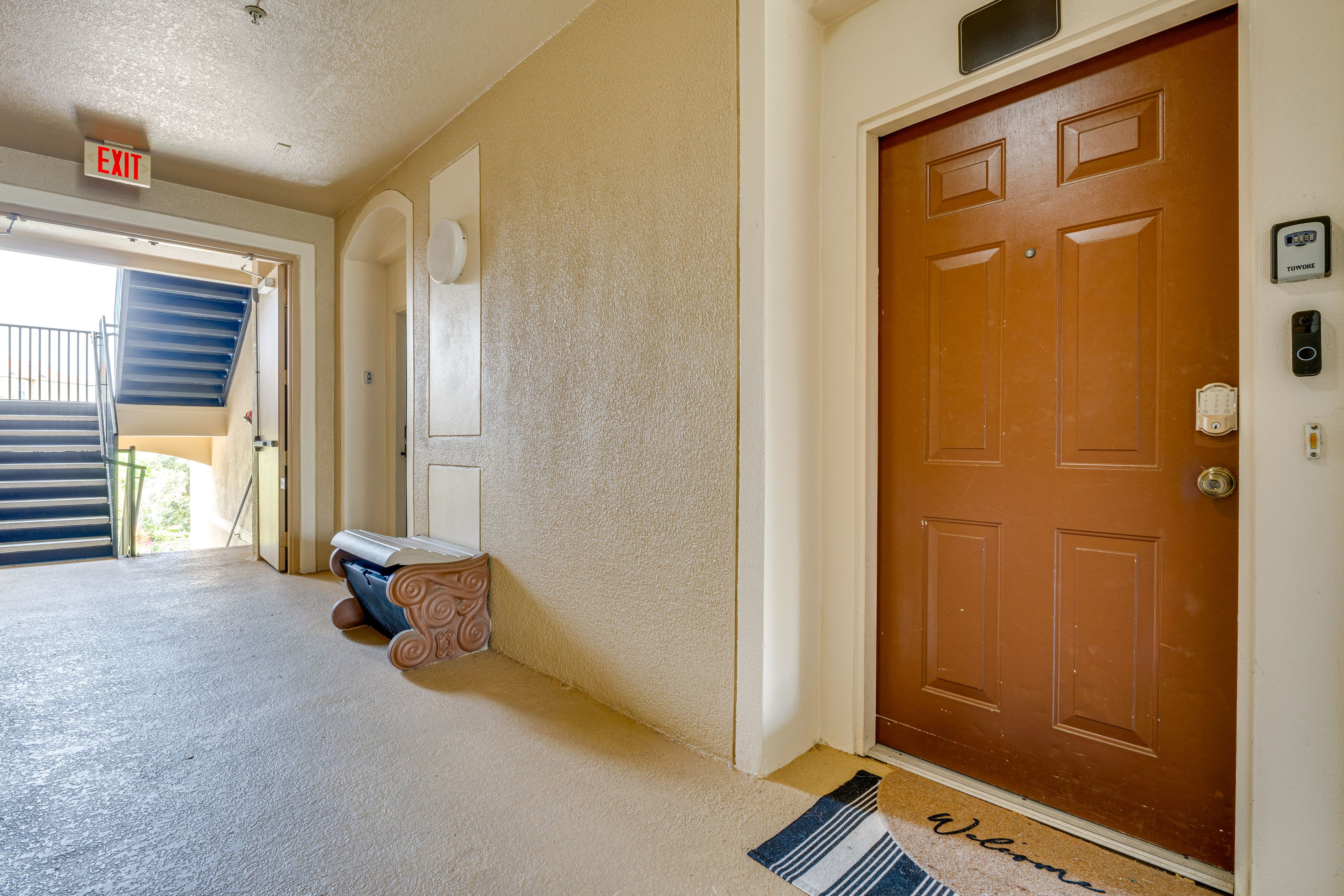 Condo Exterior | Keyless Entry