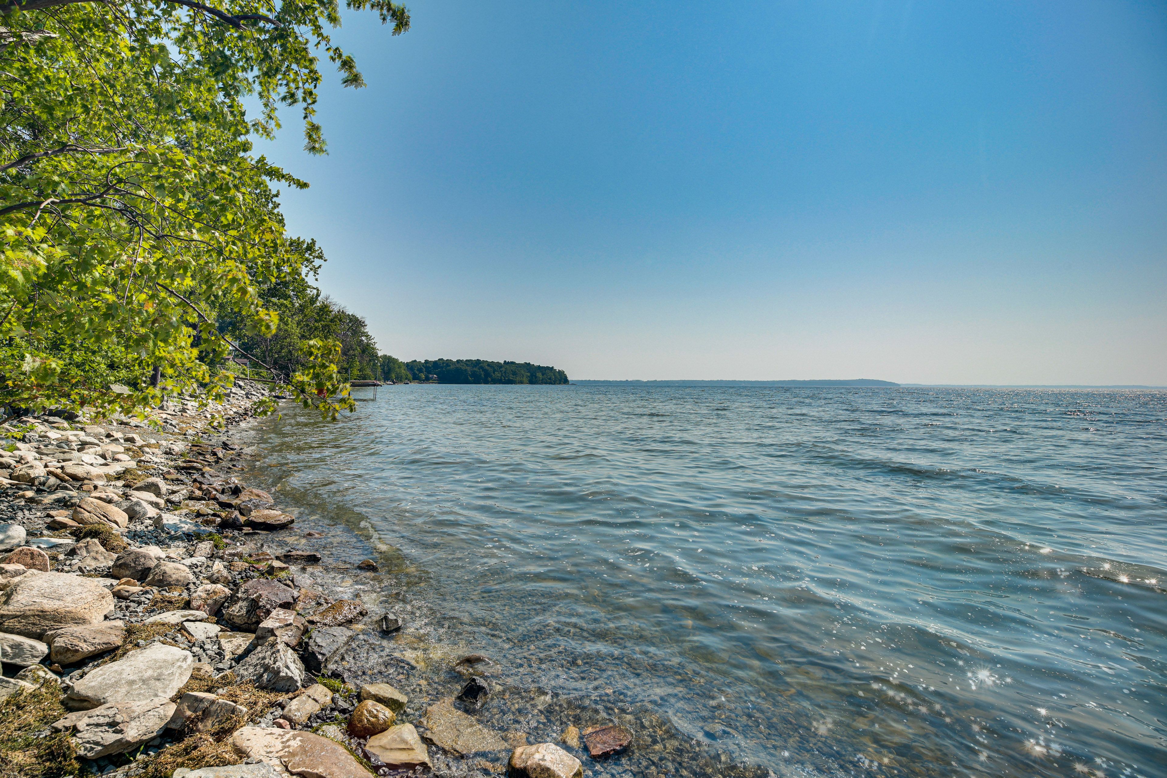 Lake Champlain (Across the Street)