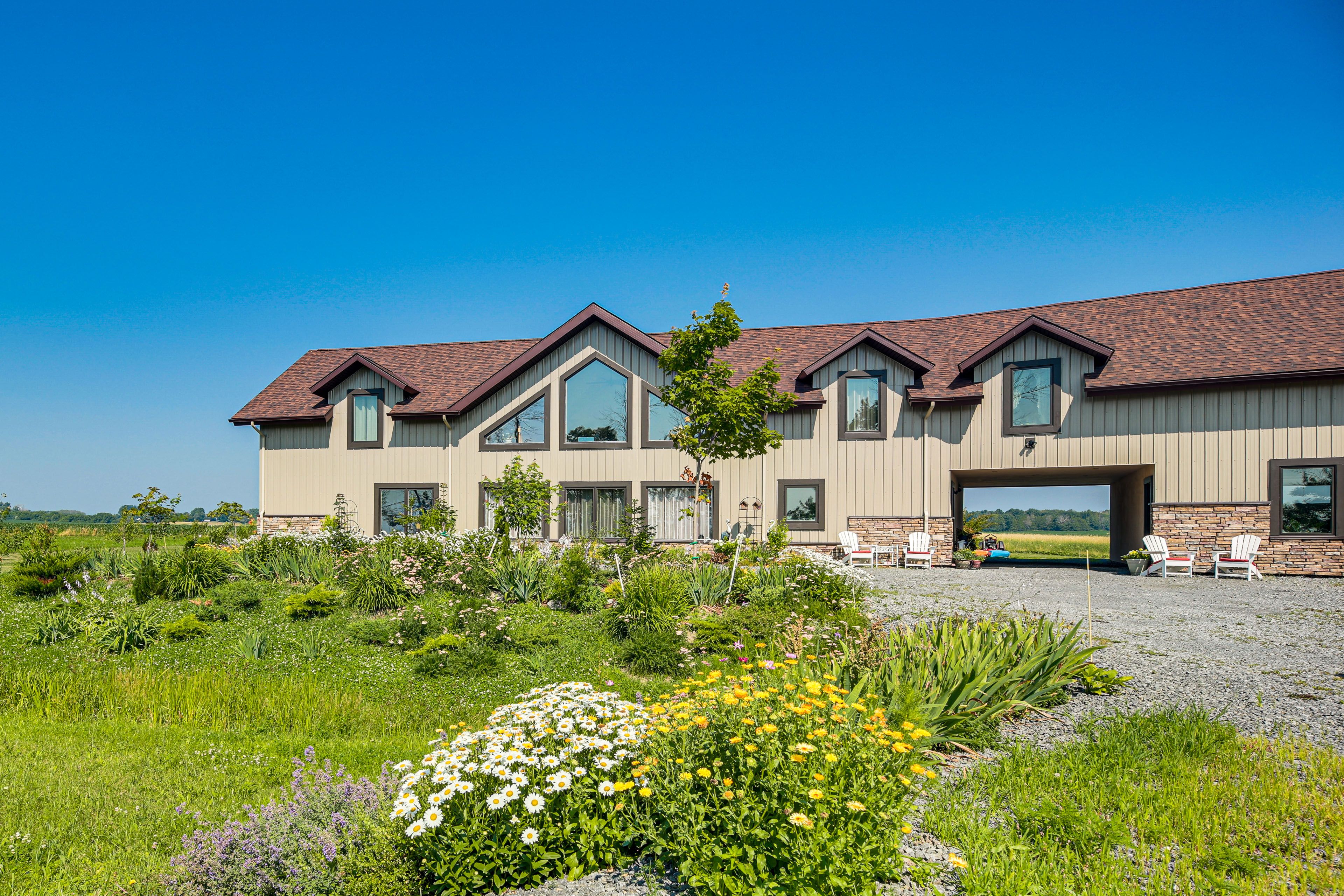 West Chazy Vacation Rental | 3BR | 2.5BA | 5,000 Sq Ft | 1 Small Step to Enter